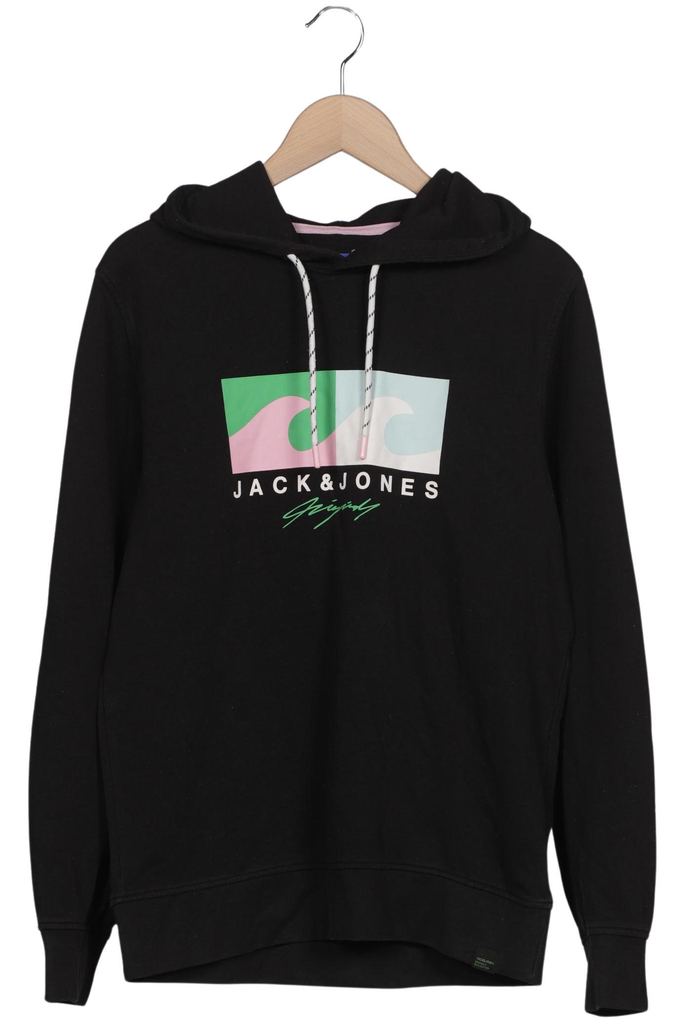 Thumbnail - Jack &amp; Jones Herren Kapuzenpullover, schwarz, Gr. 48