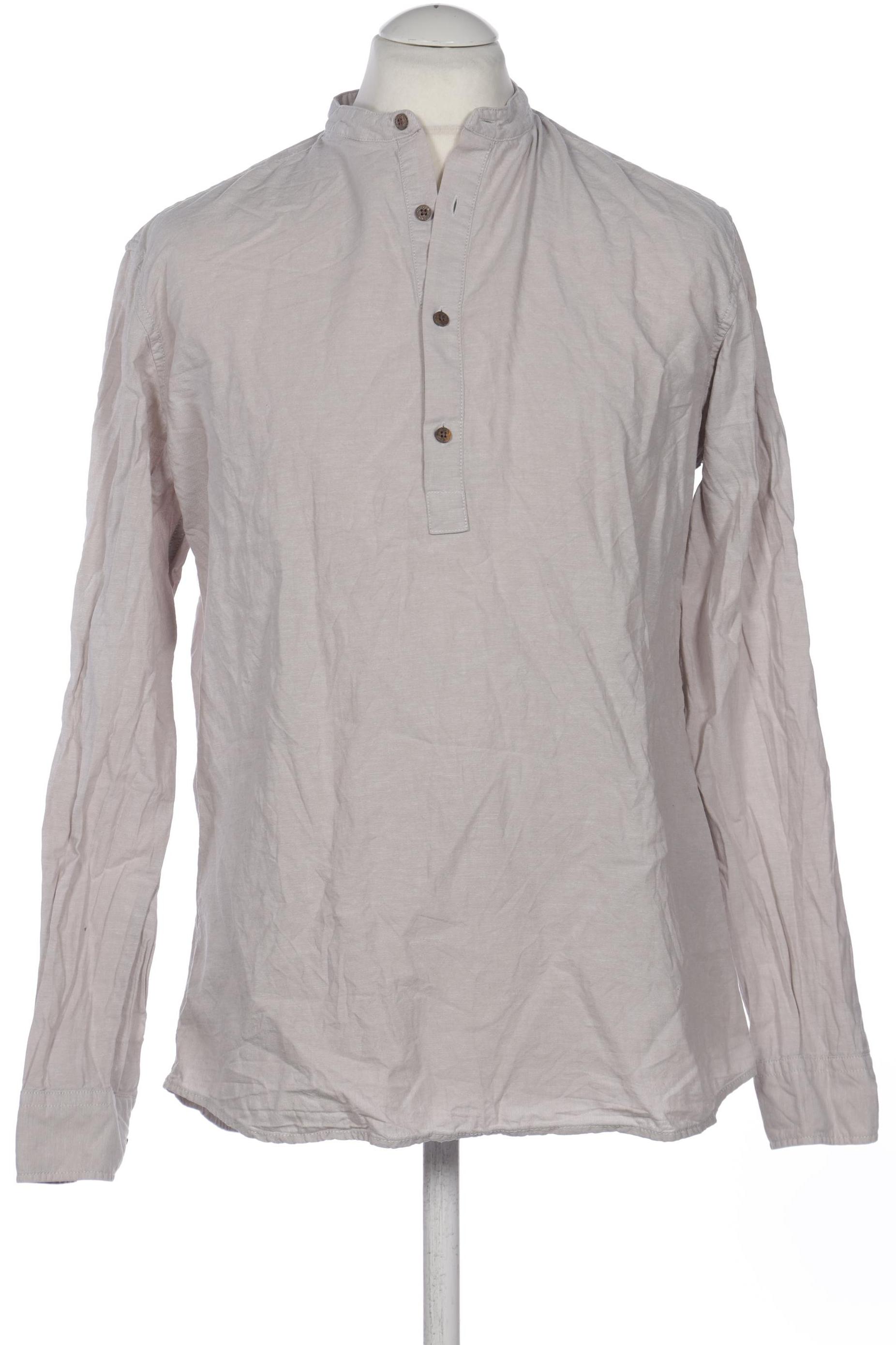 

JACK & JONES Herren Hemd, cremeweiß