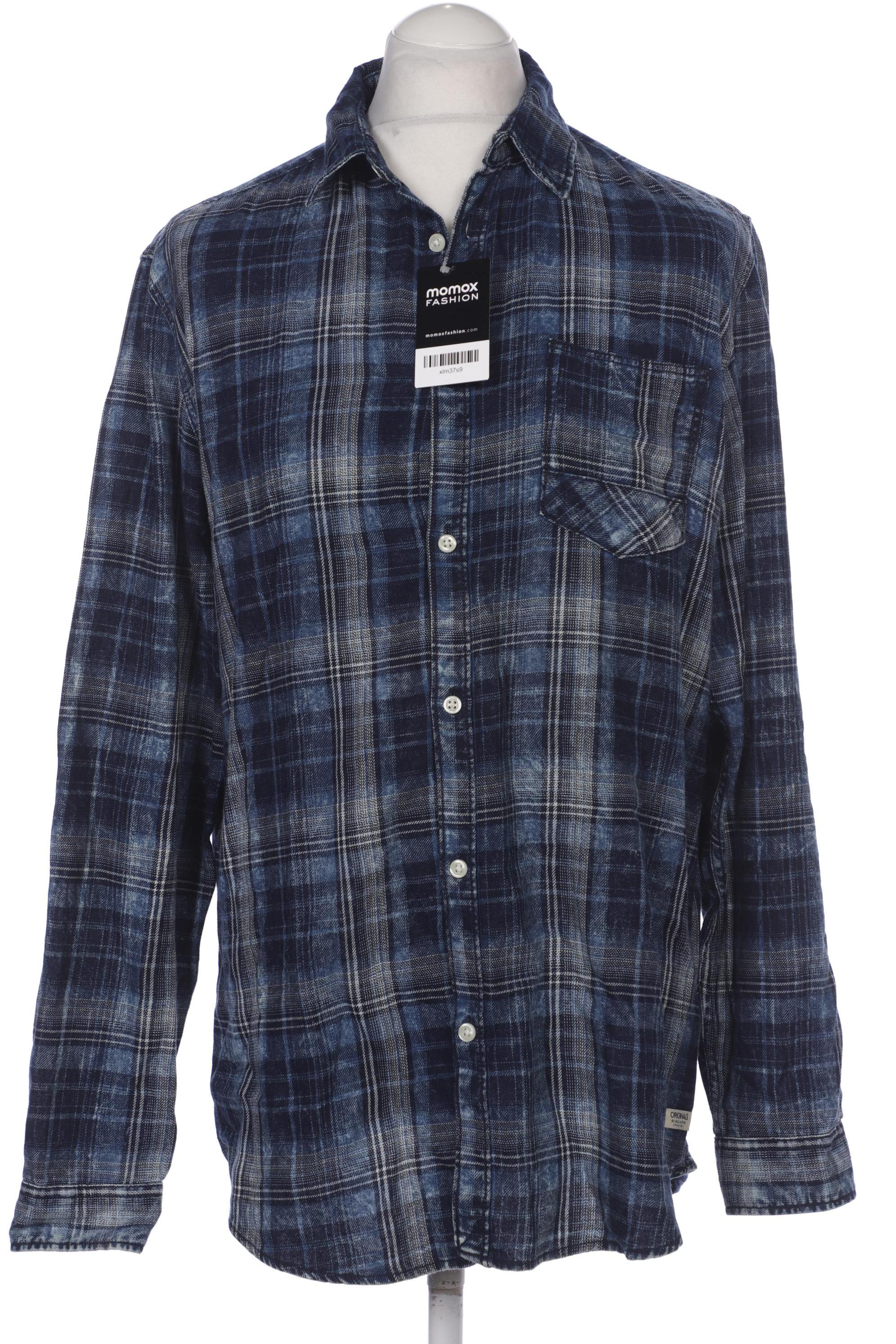

Jack & Jones Herren Hemd, blau, Gr. 54