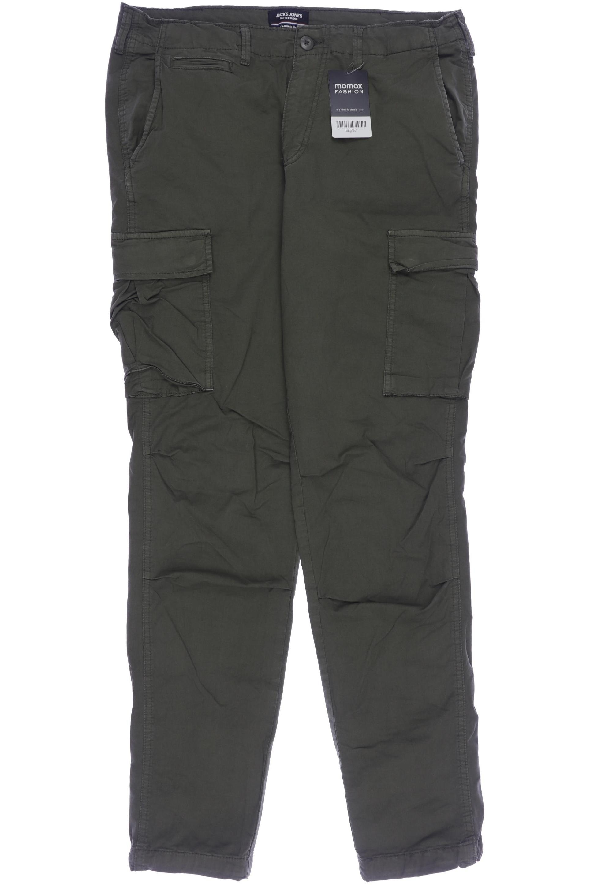 

Jack & Jones Herren Stoffhose, grün, Gr. 34