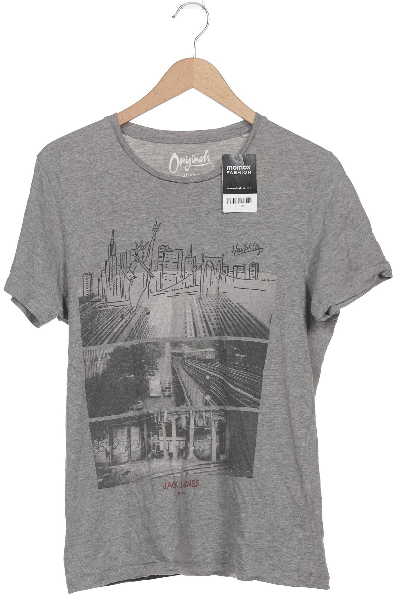 

Jack & Jones Herren T-Shirt, grau, Gr. 48