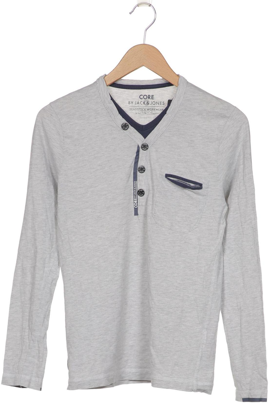 

Jack & Jones Herren Langarmshirt, grau, Gr. 46