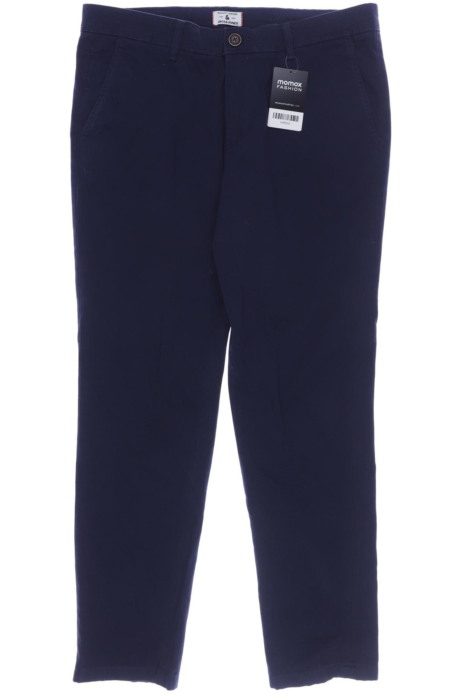 

Jack & Jones Herren Stoffhose, marineblau
