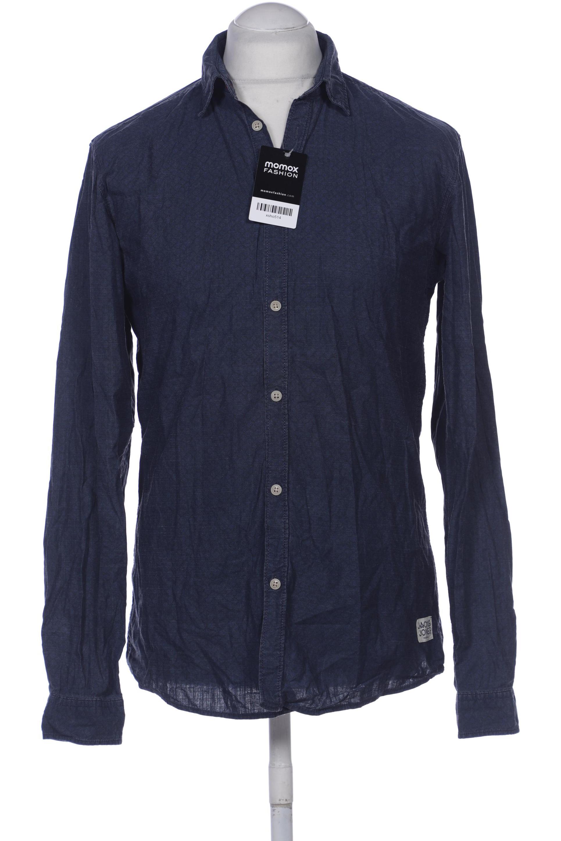 

Jack & Jones Herren Hemd, marineblau, Gr. 48