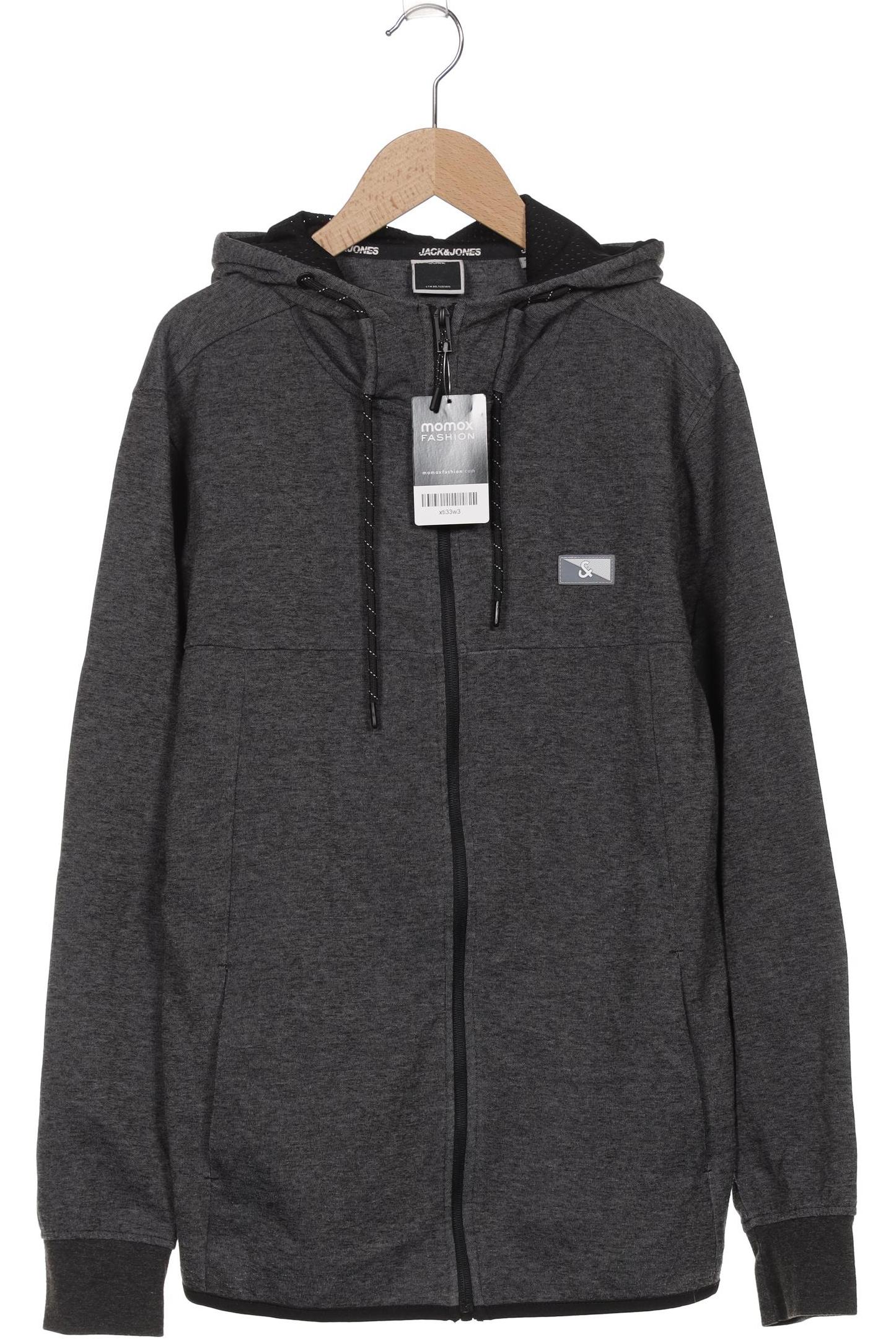 

Jack & Jones Herren Kapuzenpullover, grau, Gr. 52