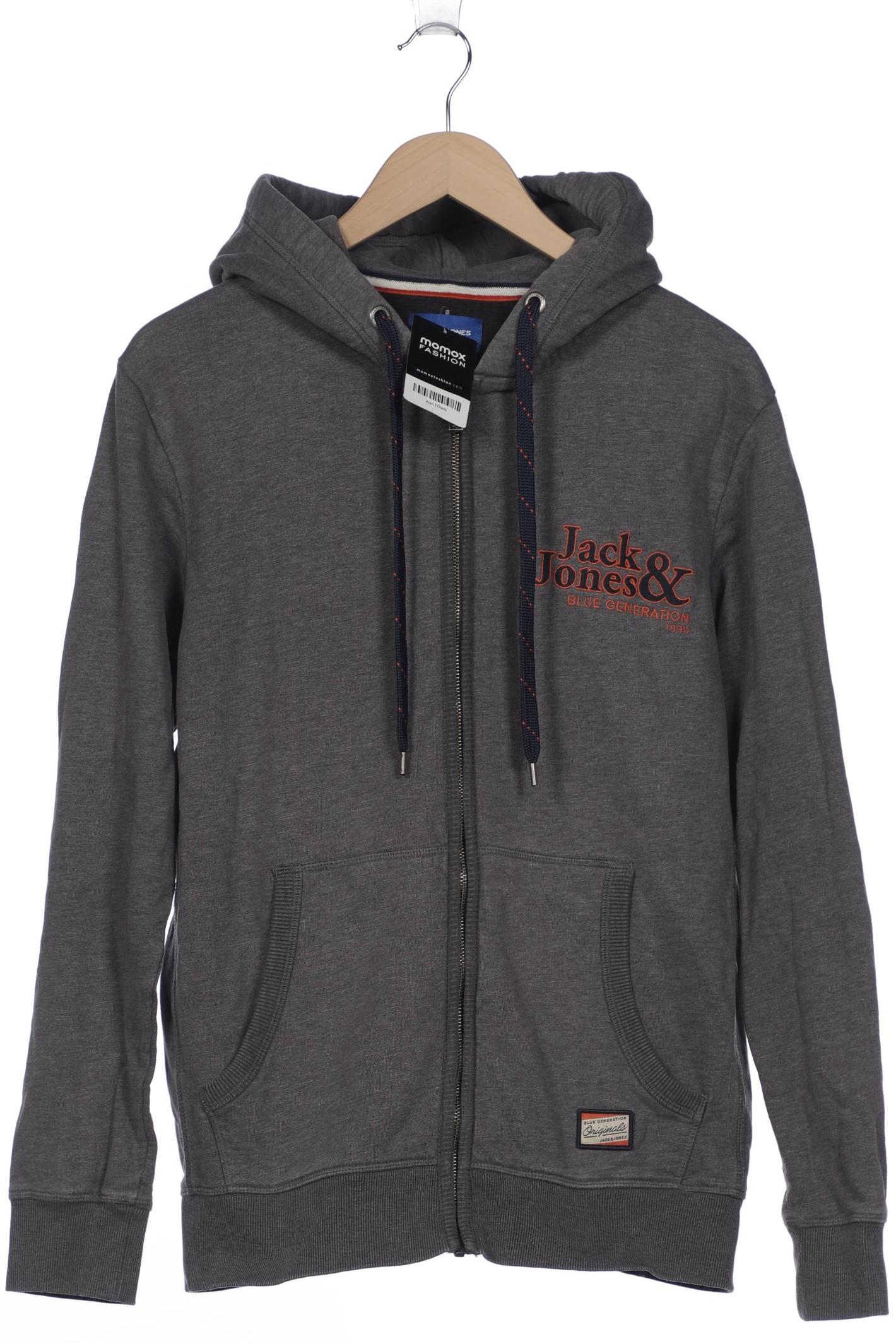 

Jack & Jones Herren Kapuzenpullover, grau, Gr. 52