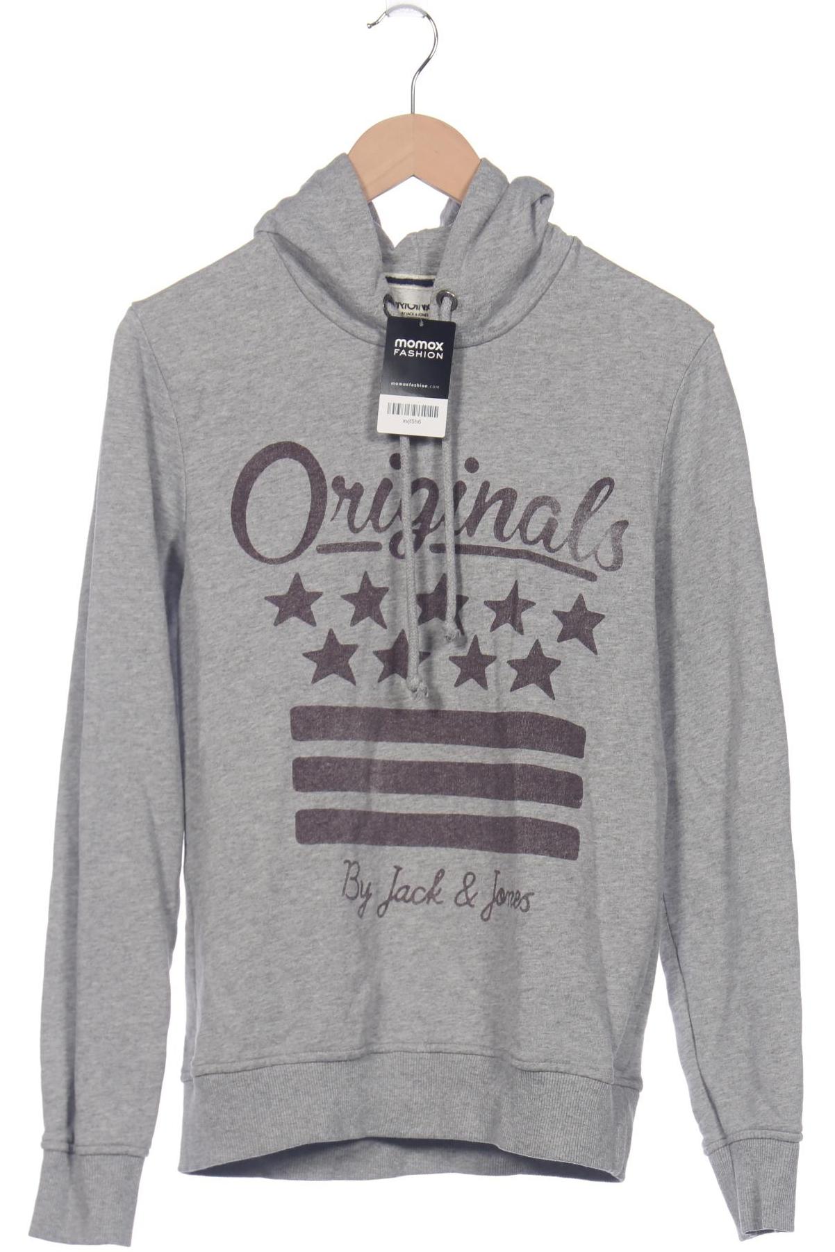 

Jack & Jones Herren Kapuzenpullover, grau, Gr. 46