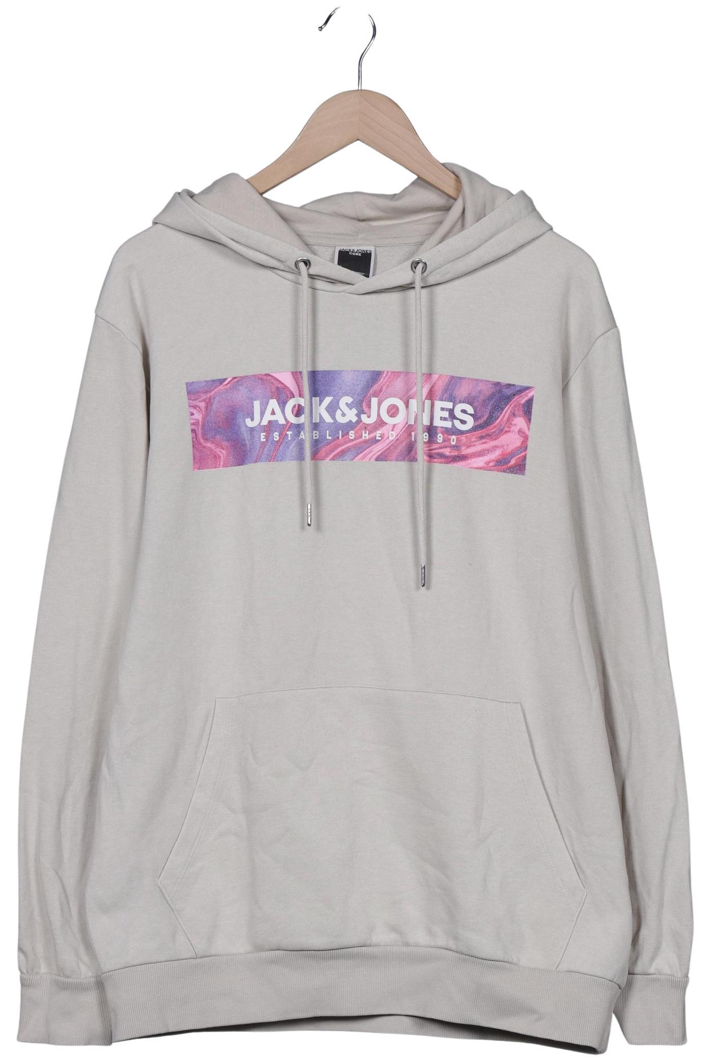 

Jack & Jones Herren Kapuzenpullover, beige, Gr. 54