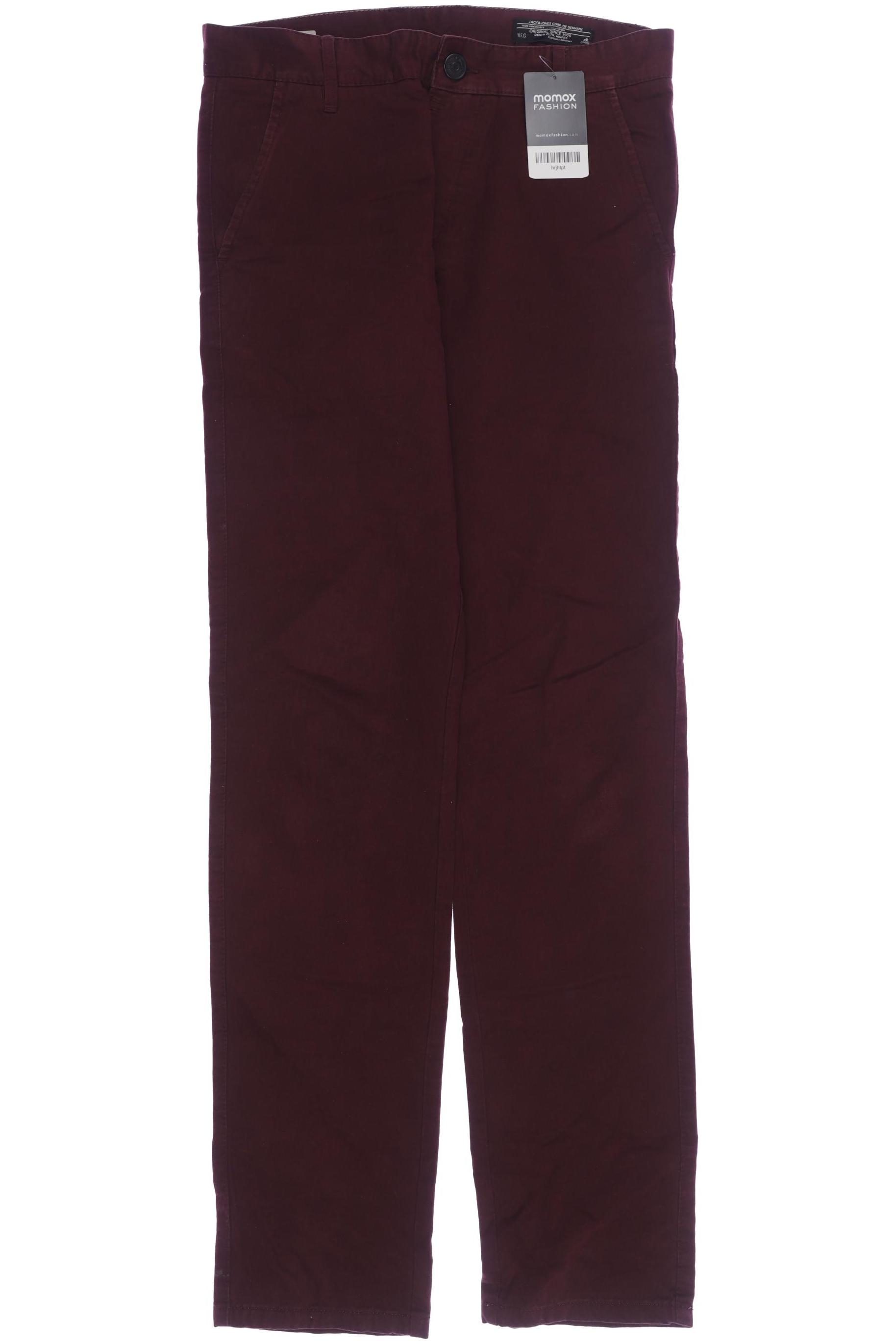 

Jack & Jones Herren Stoffhose, bordeaux, Gr. 31