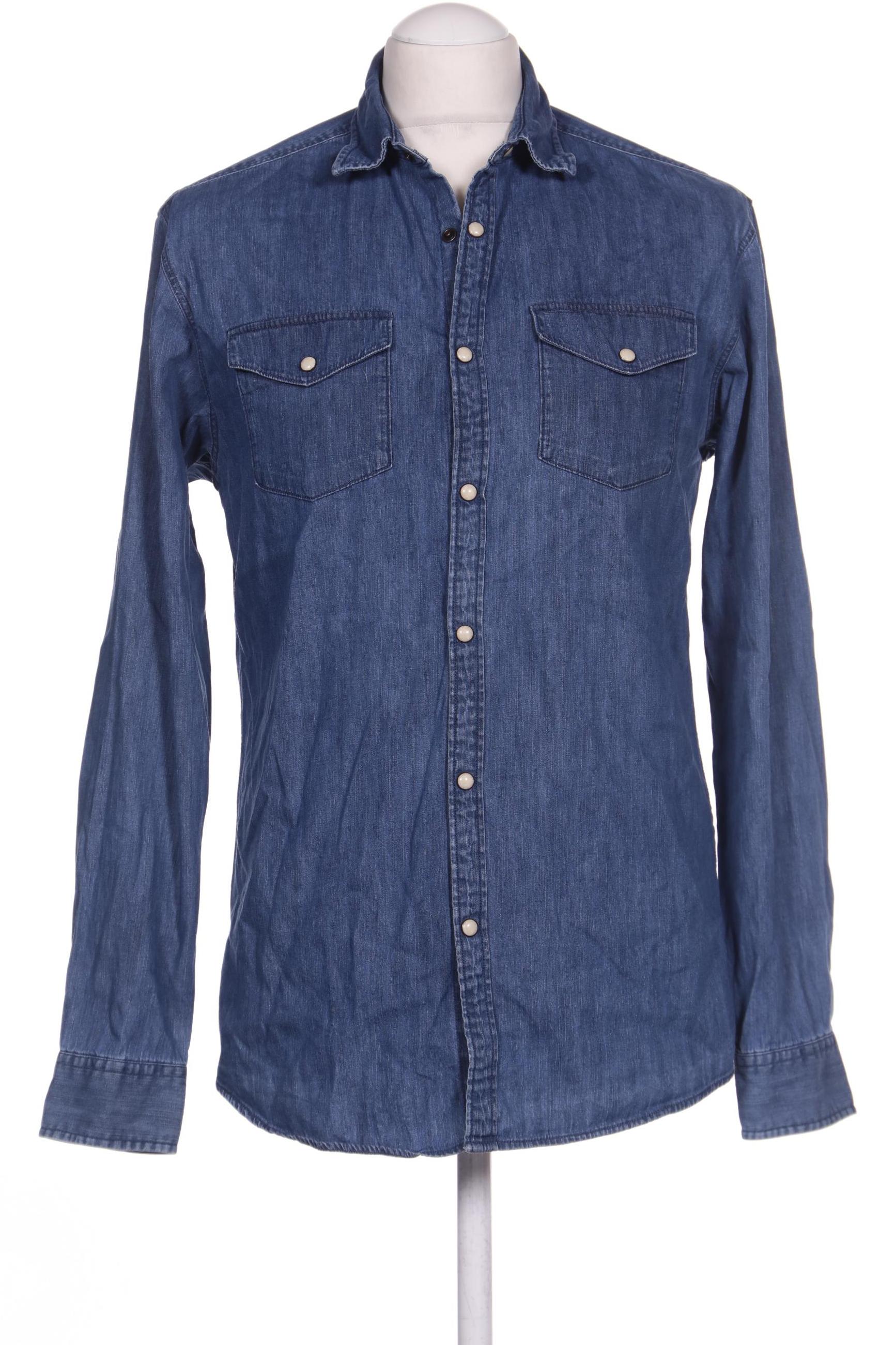 

Jack & Jones Herren Hemd, blau, Gr. 48