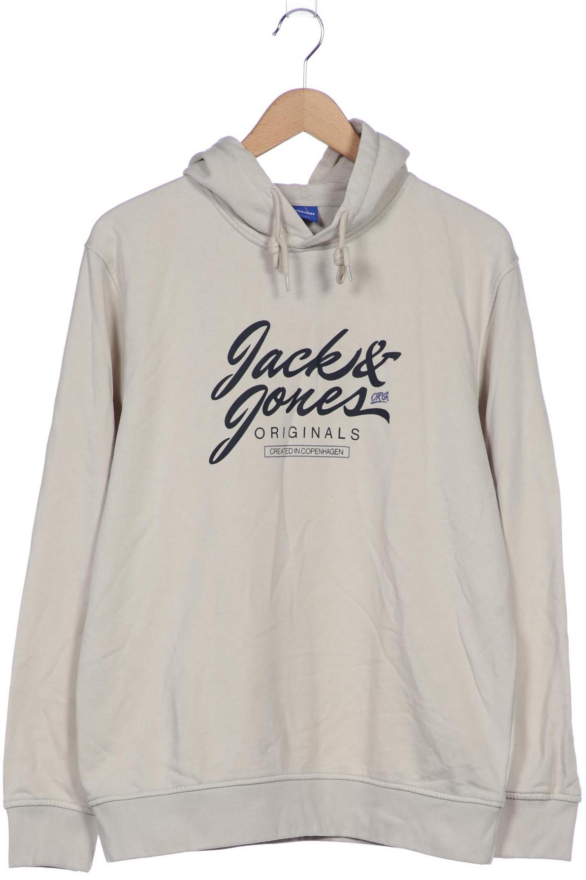 

Jack & Jones Herren Kapuzenpullover, beige, Gr. 54