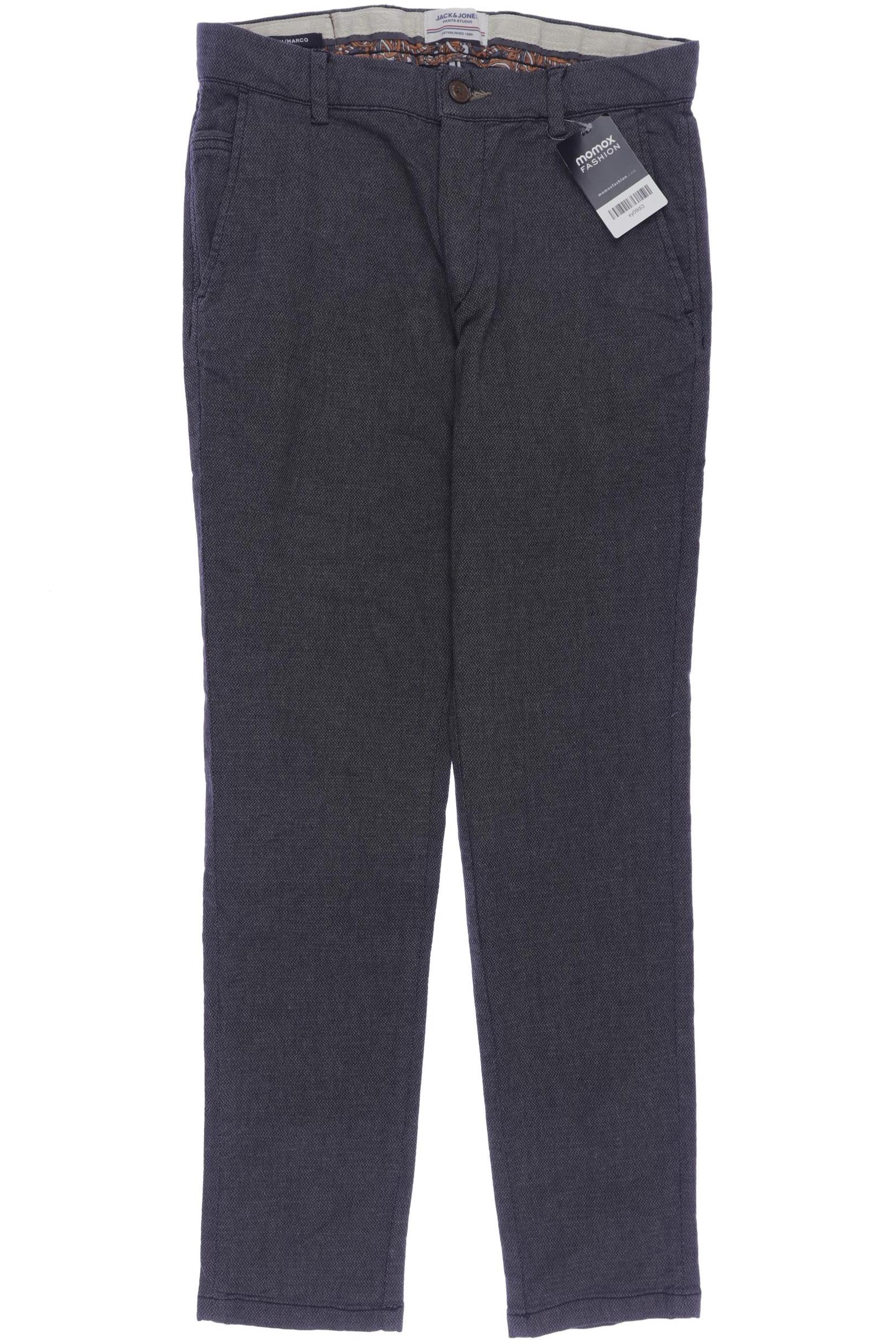 

Jack & Jones Herren Stoffhose, schwarz, Gr. 30