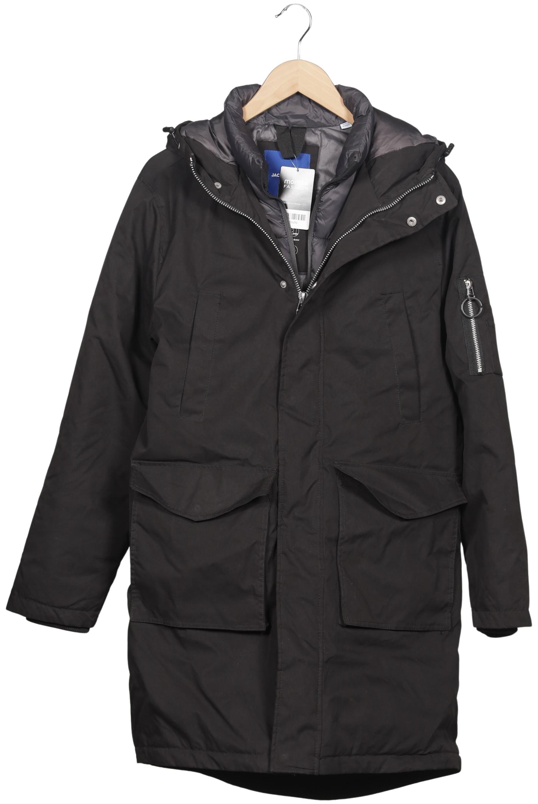 Thumbnail - Jack &amp; Jones Herren Mantel, schwarz, Gr. 46