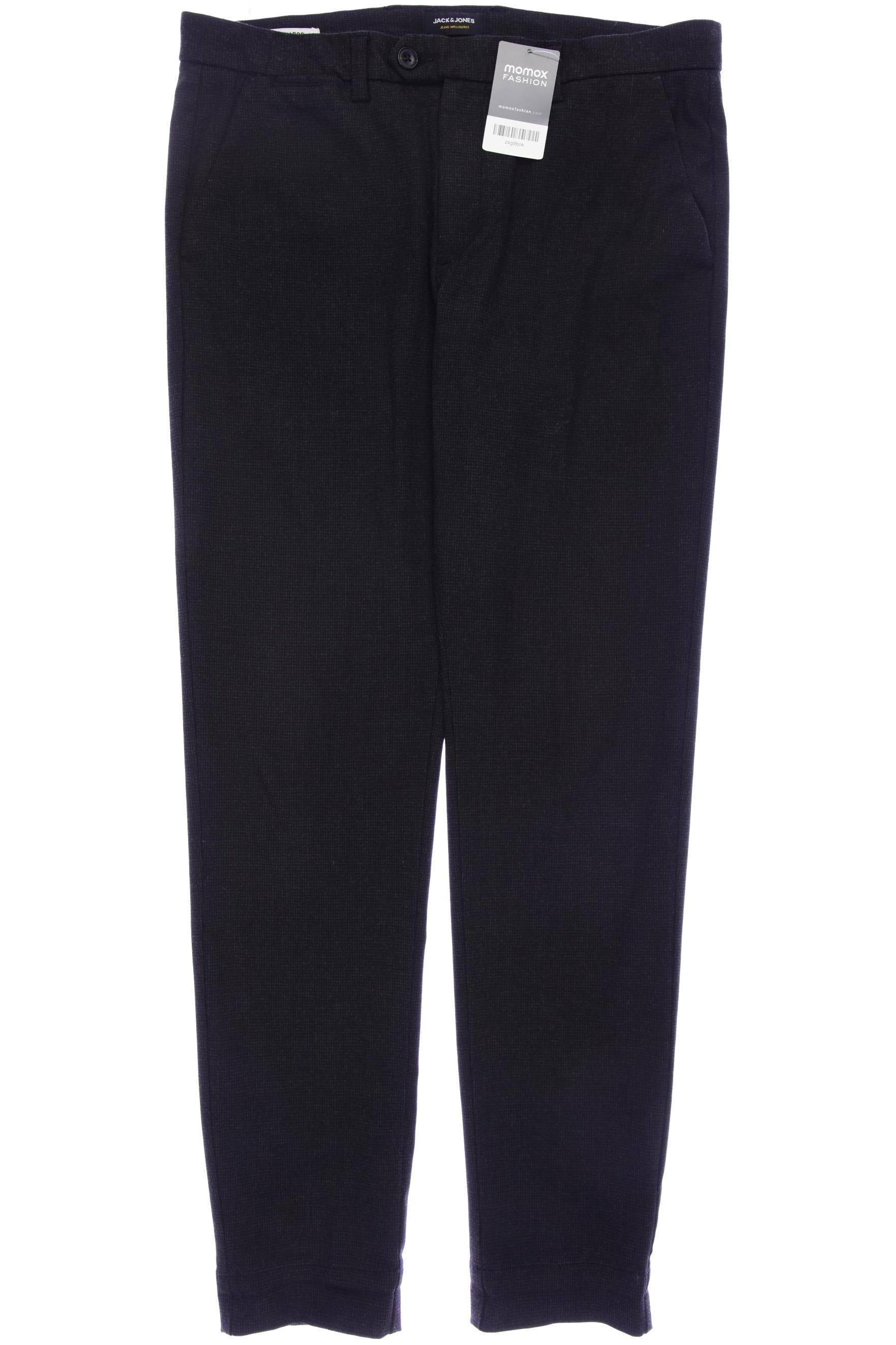 

Jack & Jones Herren Stoffhose, schwarz, Gr. 34