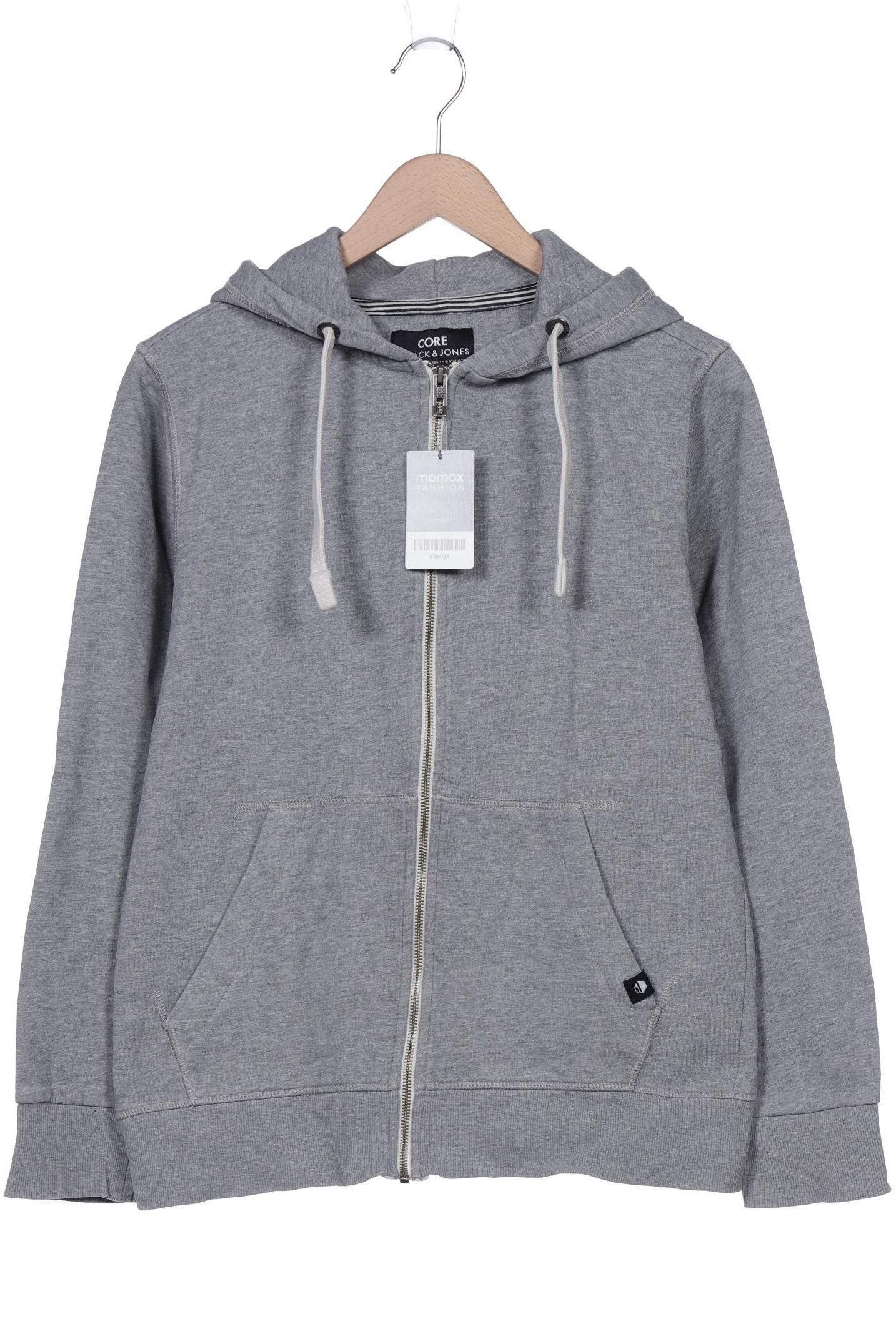 

Jack & Jones Herren Kapuzenpullover, grau, Gr. 52