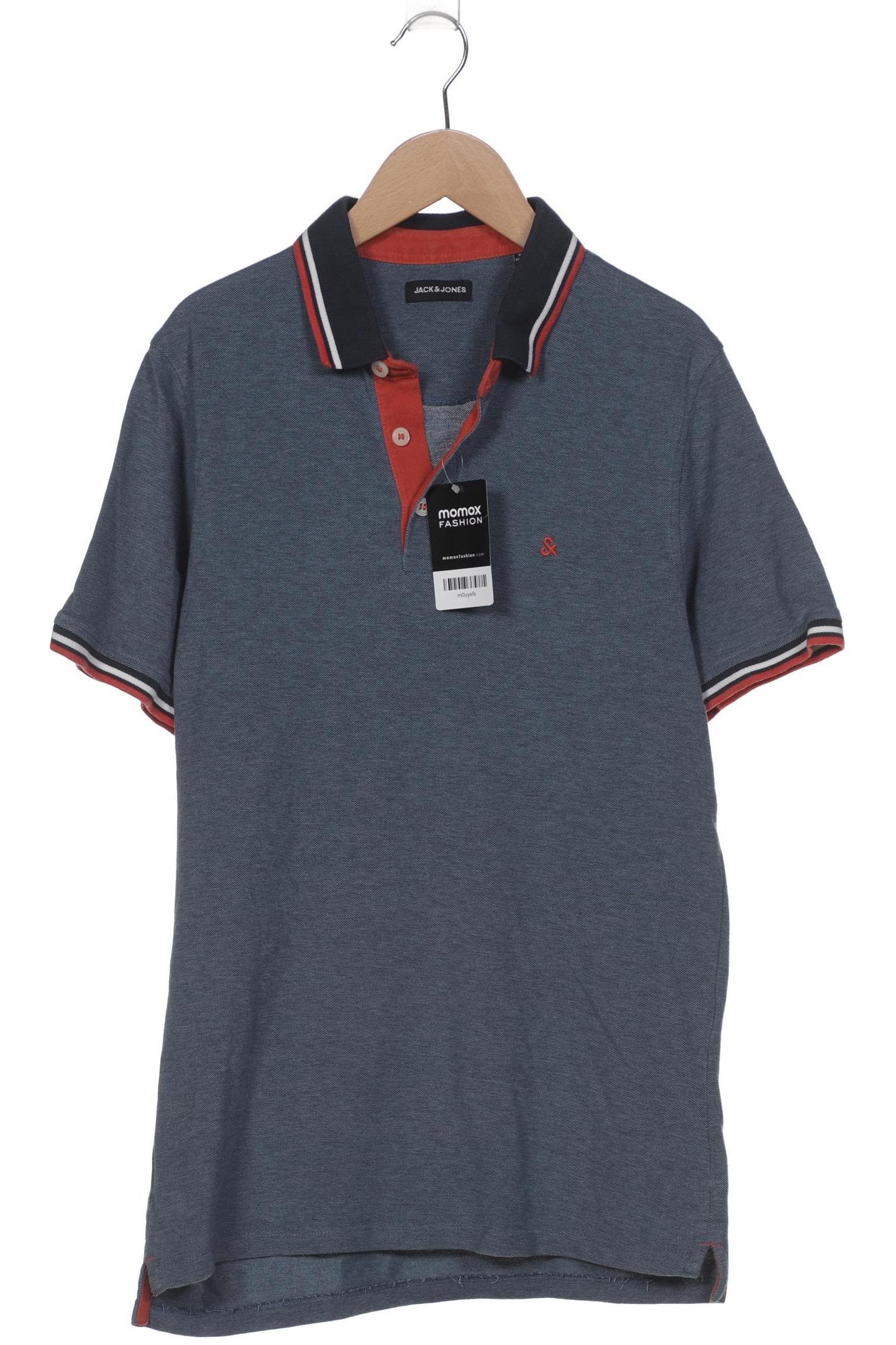 

Jack & Jones Herren Poloshirt, türkis, Gr. 48