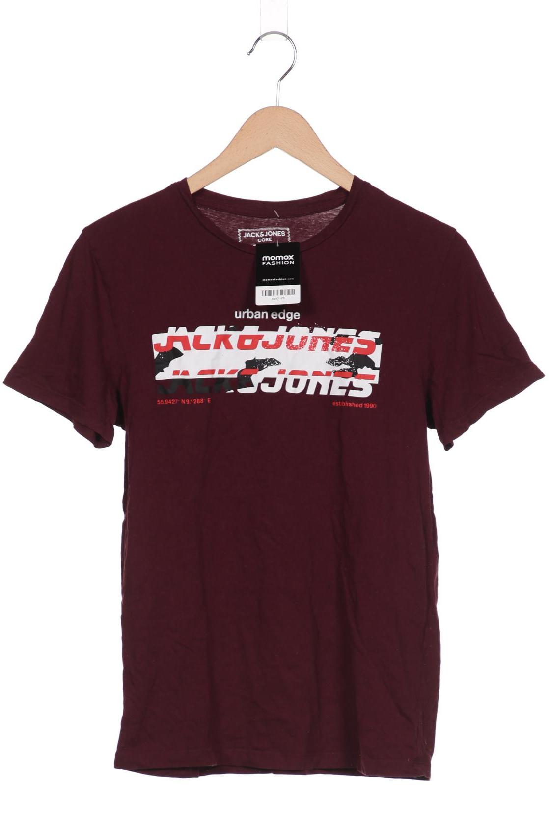 

Jack & Jones Herren T-Shirt, bordeaux, Gr. 46