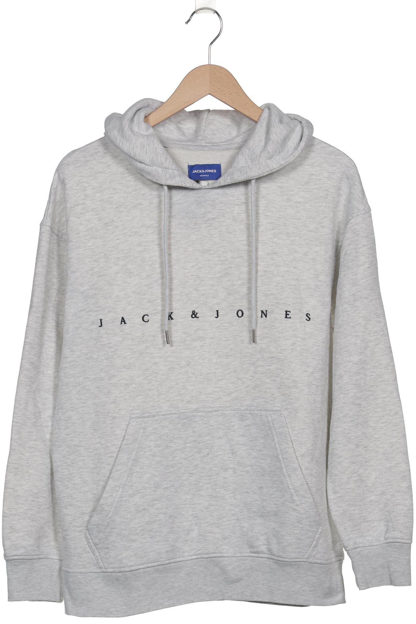 

Jack & Jones Herren Kapuzenpullover, grau, Gr. 52