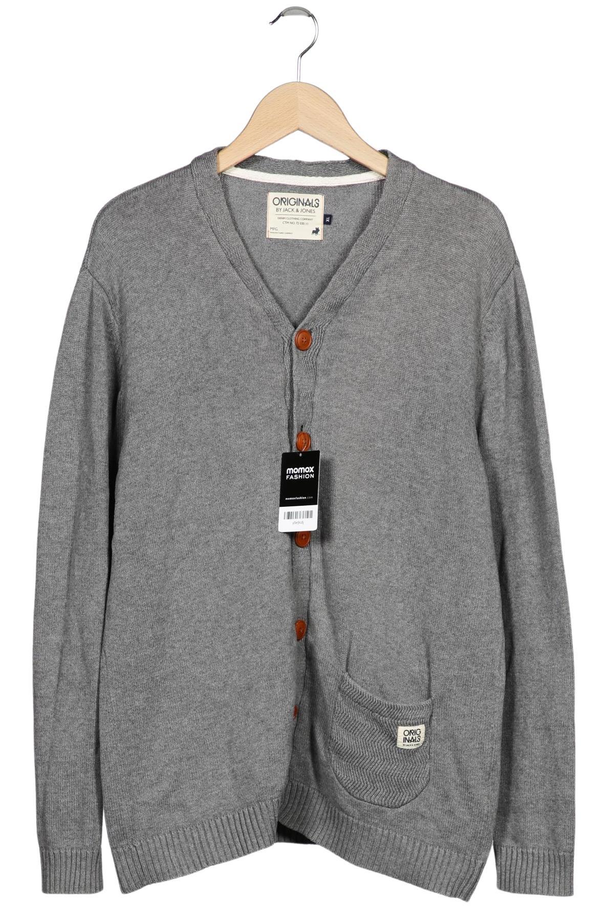 

Jack & Jones Herren Strickjacke, grau, Gr. 54