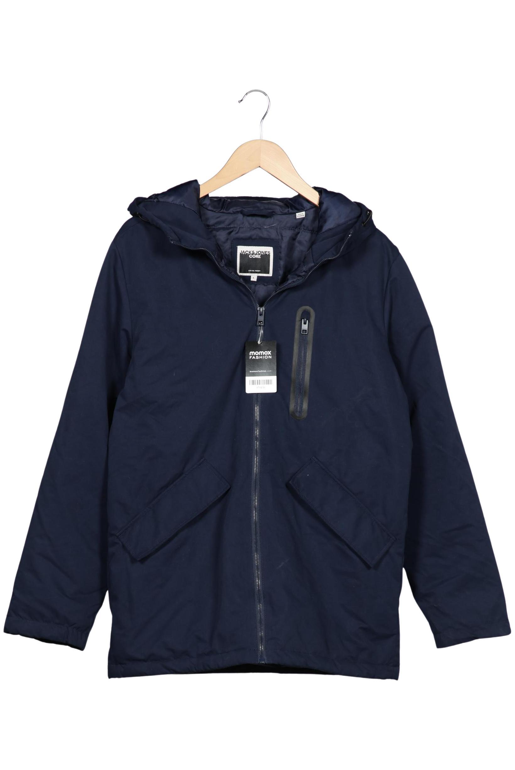 Thumbnail - Jack &amp; Jones Herren Mantel, marineblau, Gr. 52