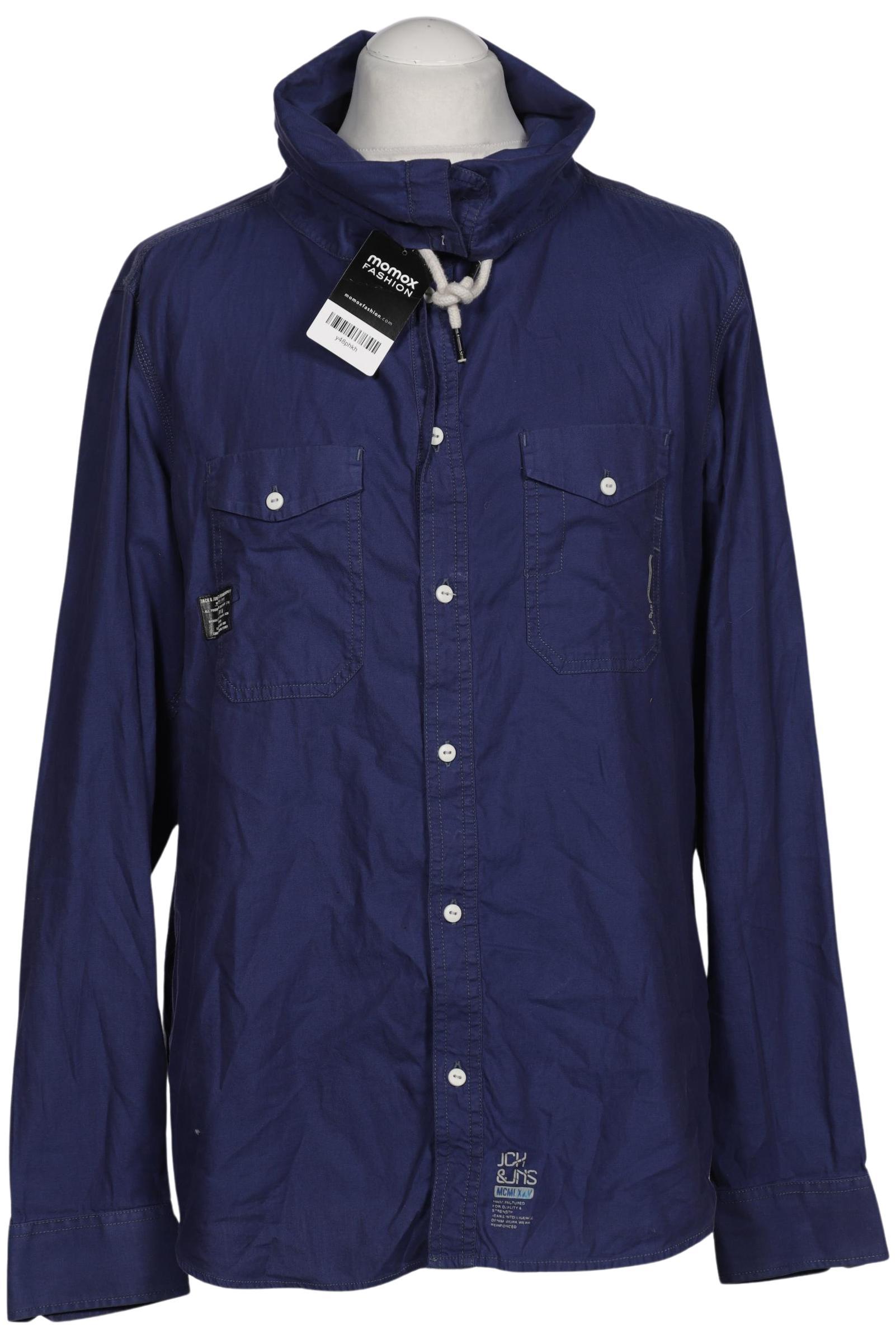 

Jack & Jones Herren Hemd, marineblau, Gr. 54