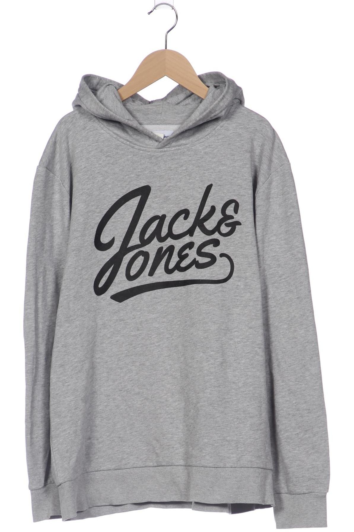 

Jack & Jones Herren Kapuzenpullover, grau, Gr. 54