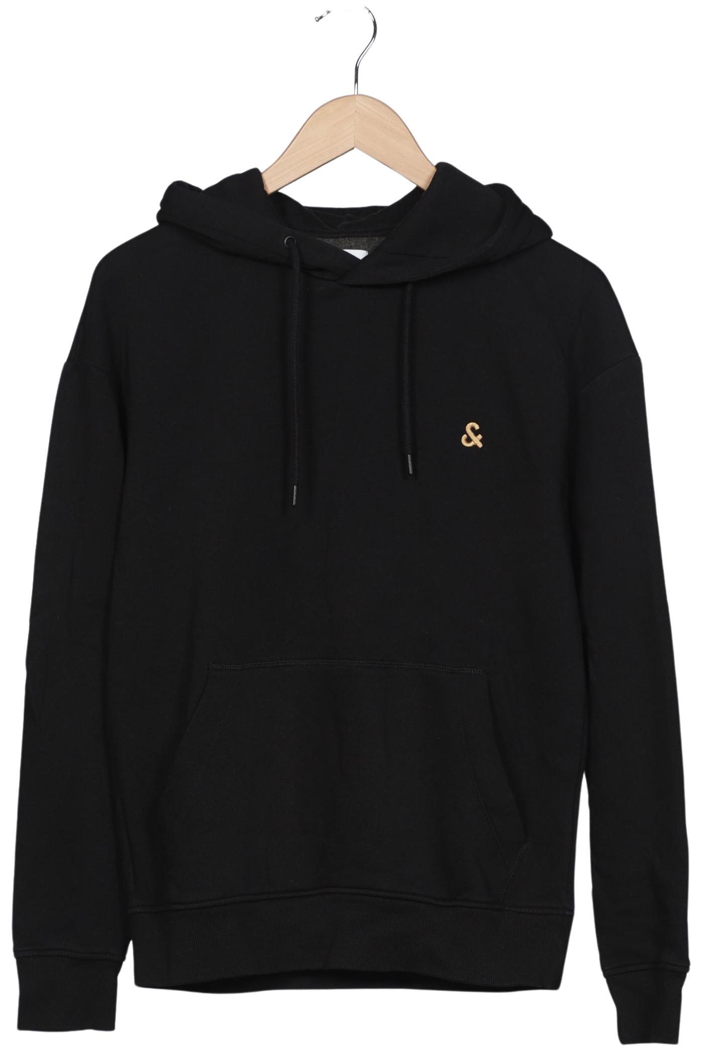 

Jack & Jones Herren Kapuzenpullover, schwarz, Gr. 46