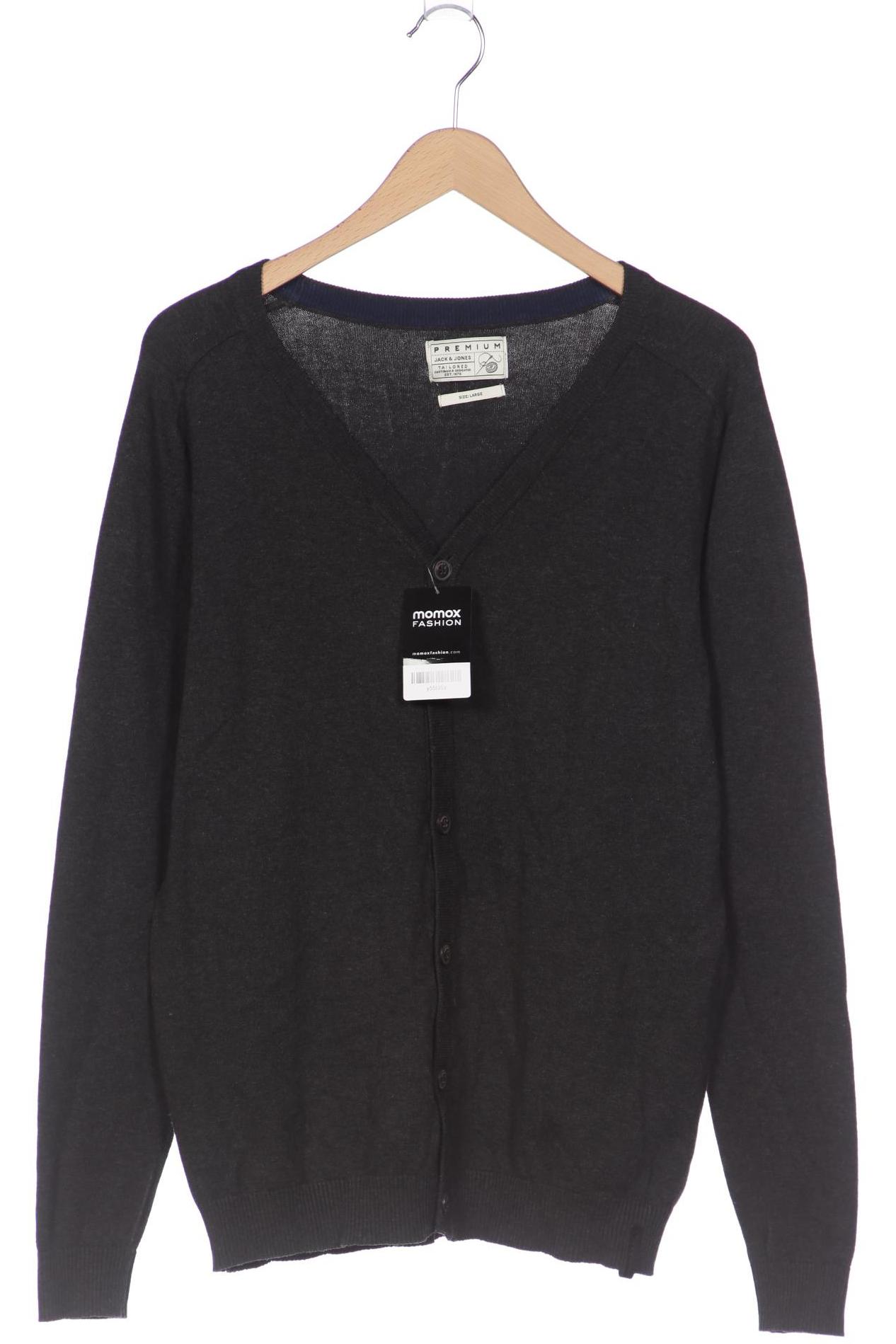 

JACK & JONES Herren Strickjacke, grau