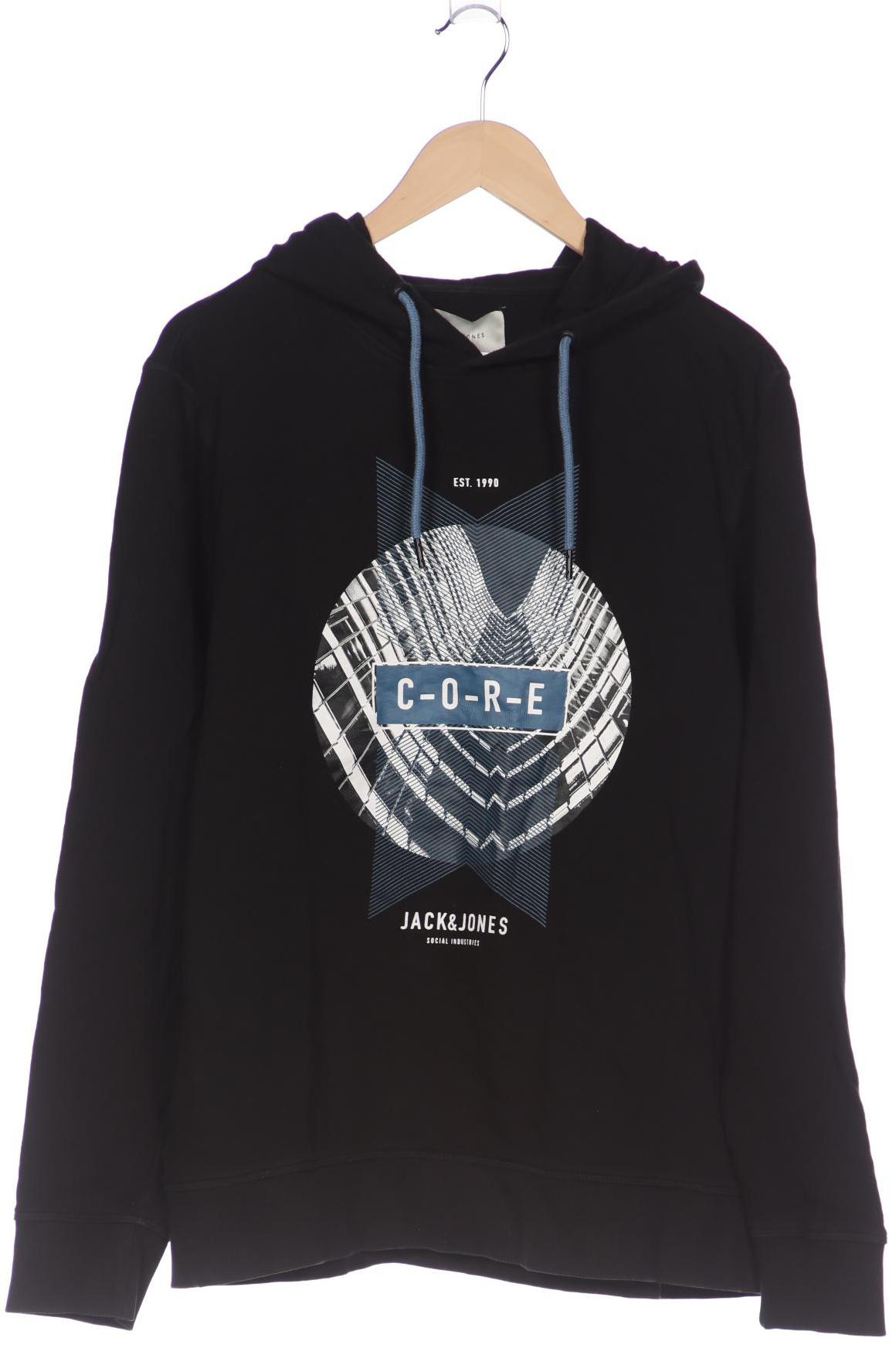 

JACK & JONES Herren Kapuzenpullover, schwarz