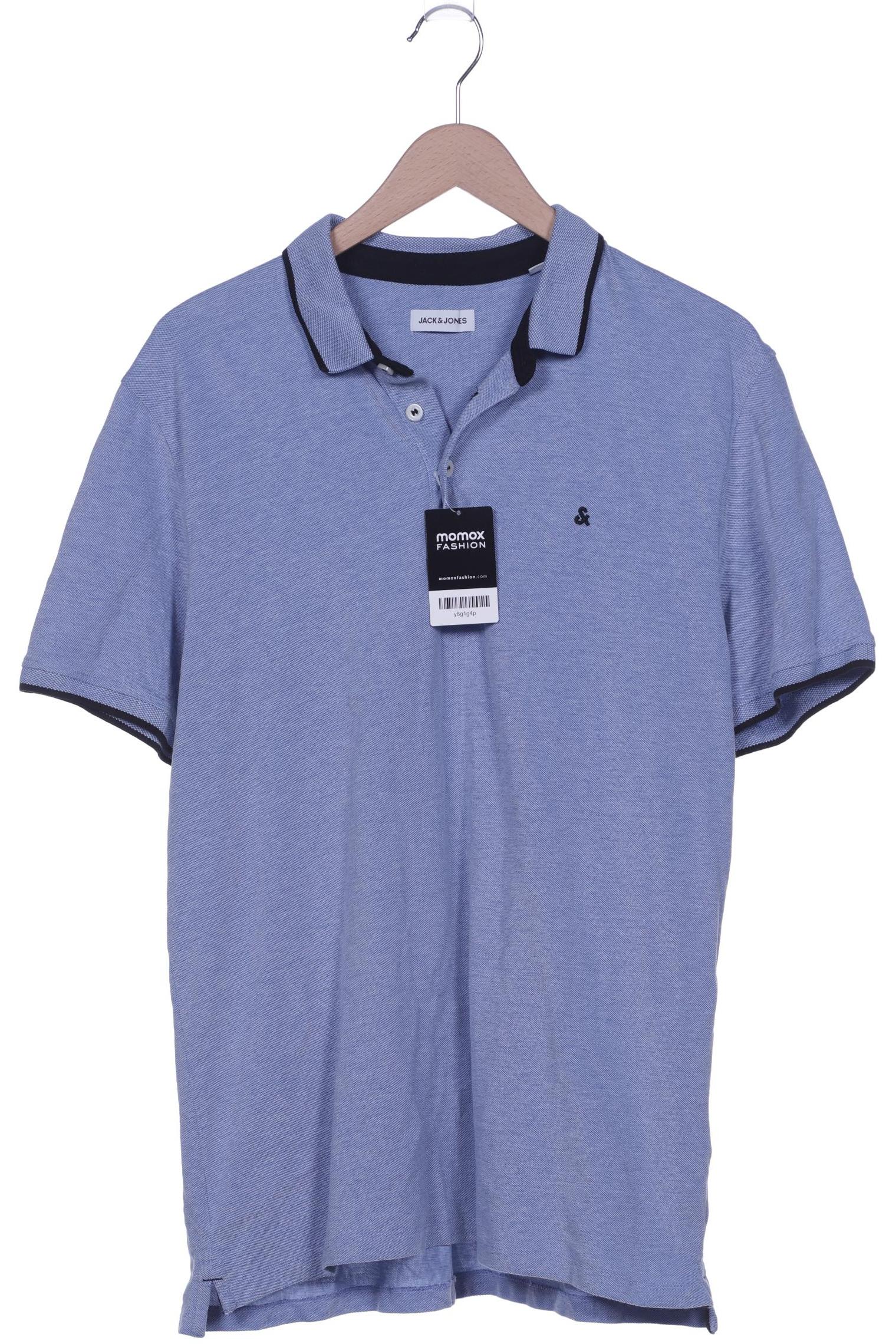 

Jack & Jones Herren Poloshirt, blau, Gr. 56