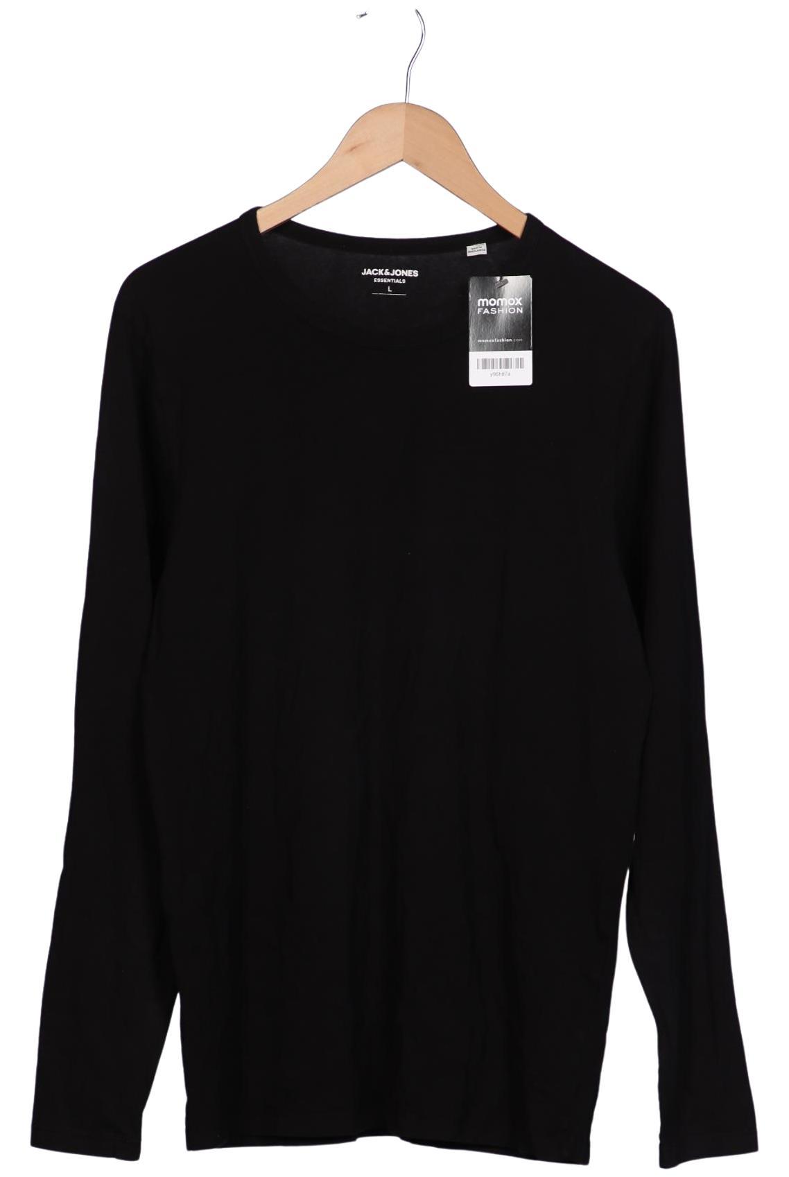 

Jack & Jones Herren Langarmshirt, schwarz, Gr. 52