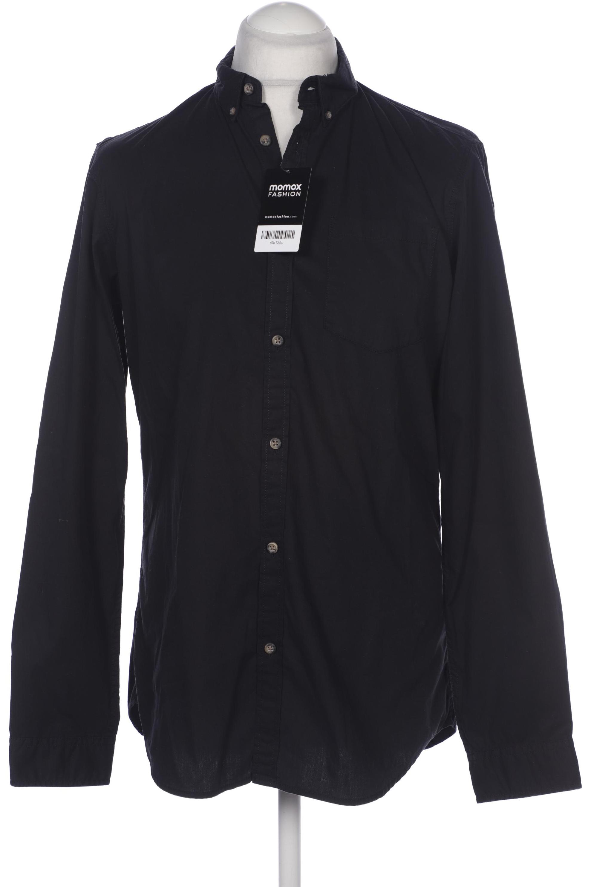 

Jack & Jones Herren Hemd, schwarz, Gr. 52