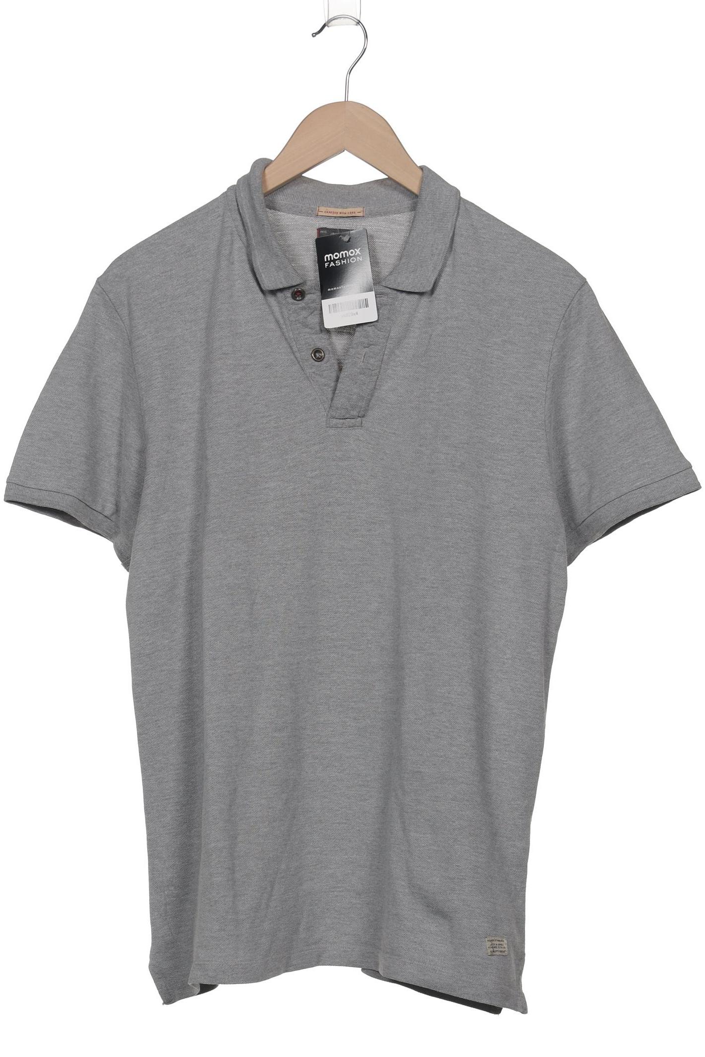 

Jack & Jones Herren Poloshirt, grau, Gr. 52