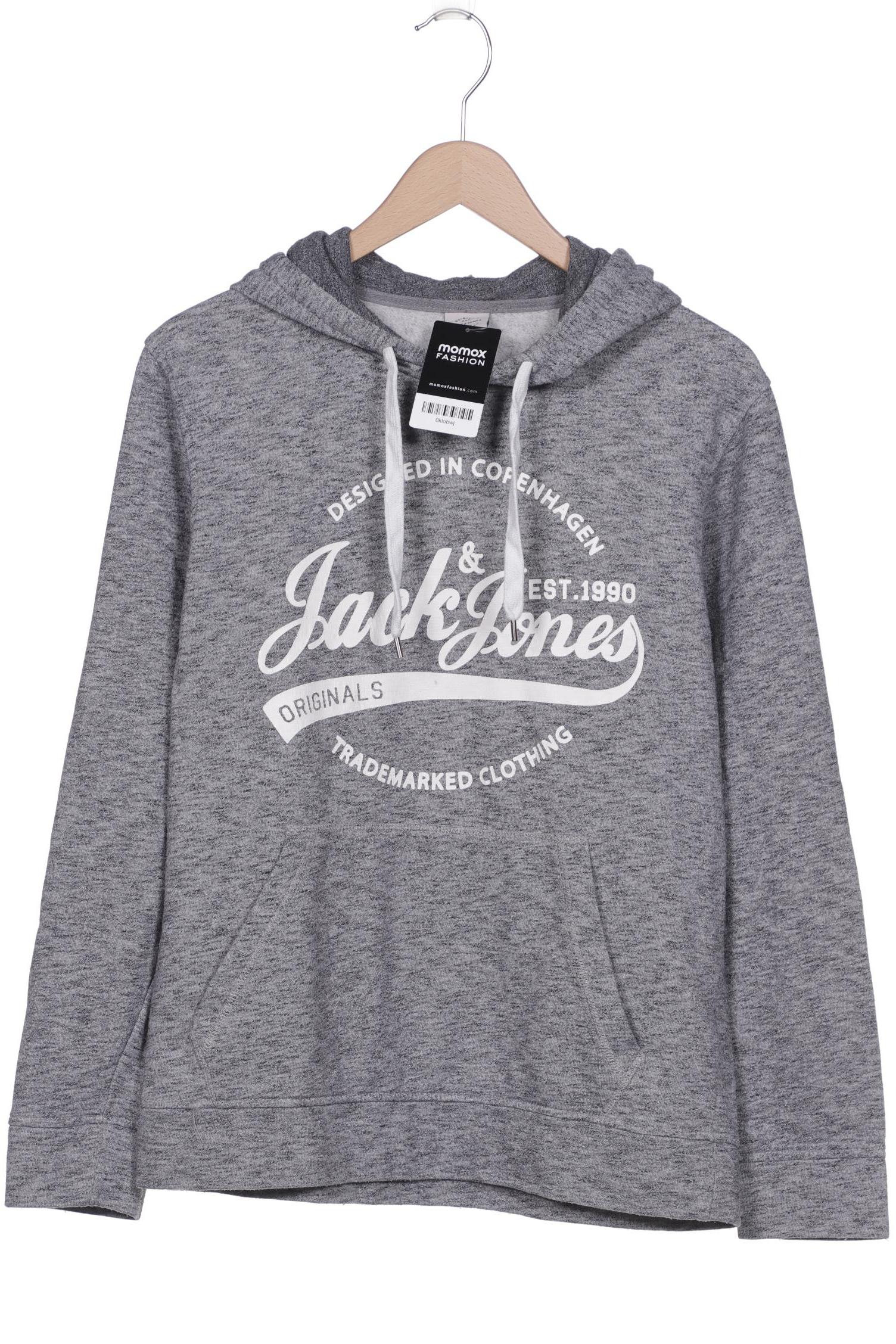

Jack & Jones Herren Kapuzenpullover, grau
