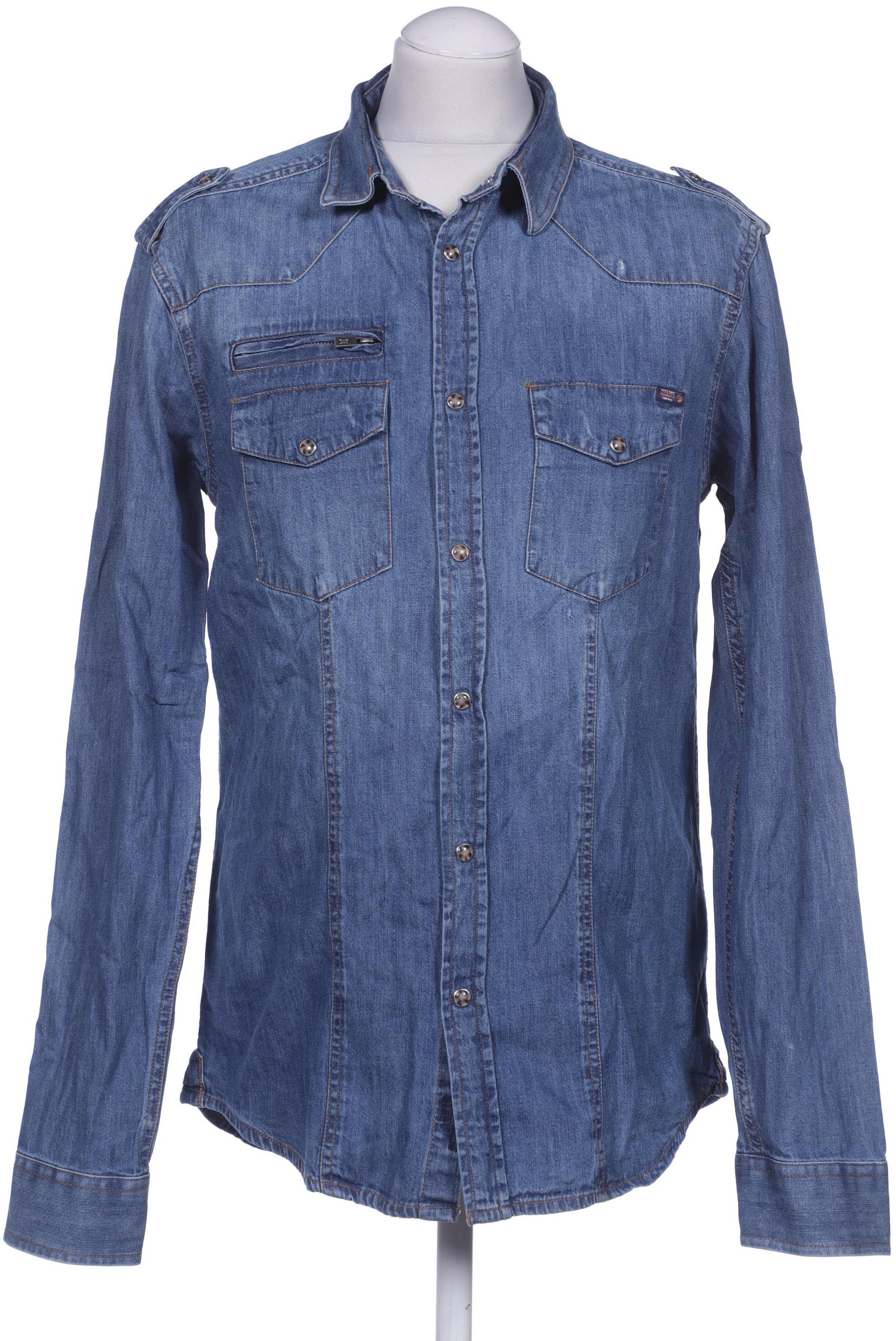 

JACK & JONES Herren Hemd, blau