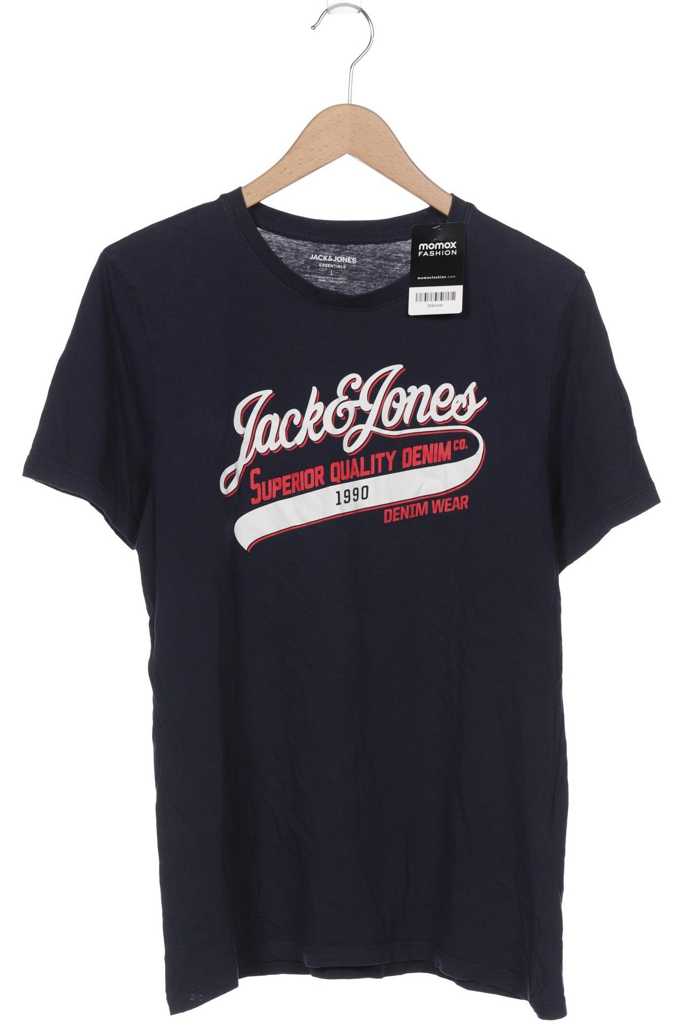 

JACK & JONES Herren T-Shirt, marineblau