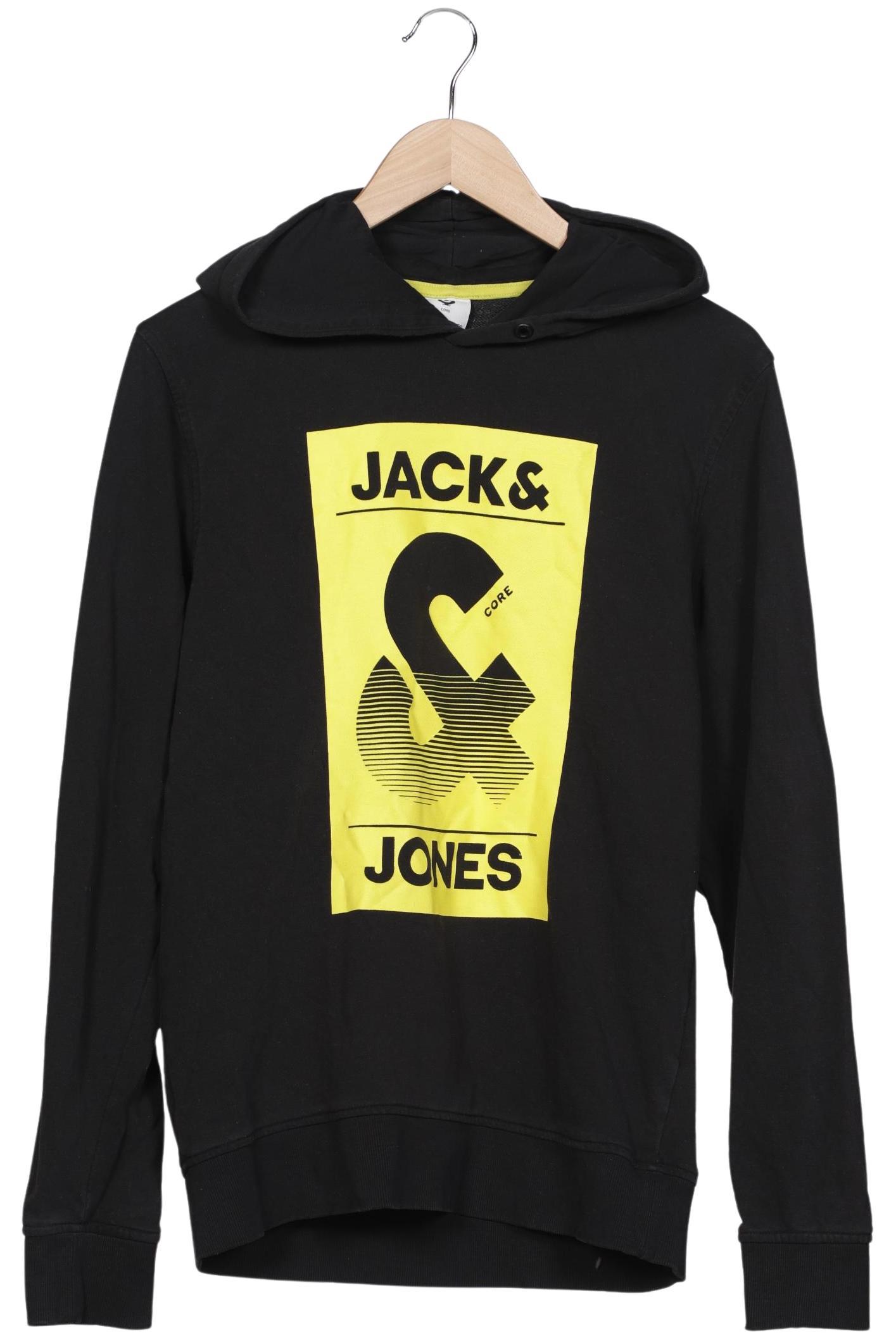 

Jack & Jones Herren Kapuzenpullover, schwarz, Gr. 48