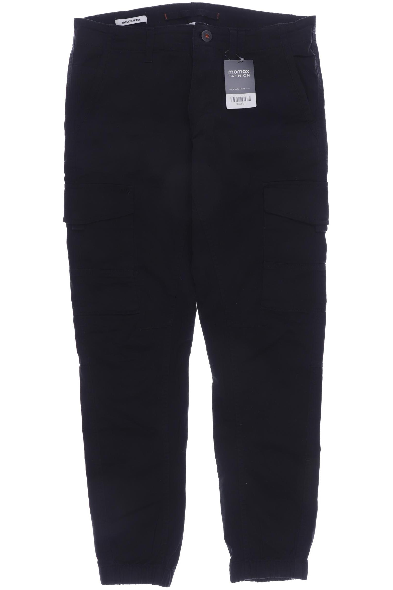 

JACK & JONES Herren Stoffhose, schwarz