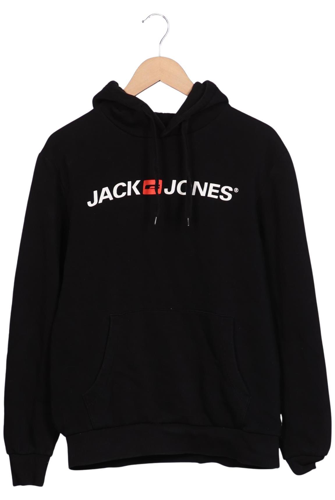 

Jack & Jones Herren Kapuzenpullover, schwarz, Gr. 48