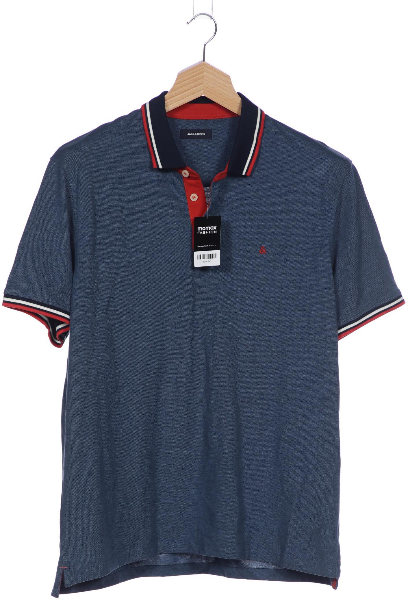 

Jack & Jones Herren Poloshirt, blau, Gr. 58