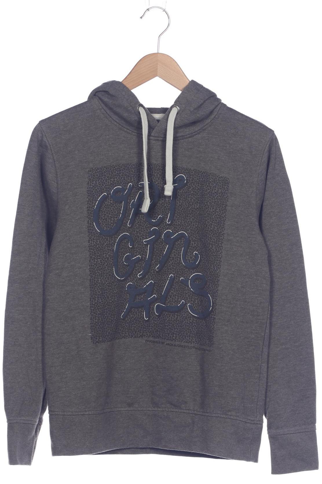 

Jack & Jones Herren Kapuzenpullover, grau, Gr. 46