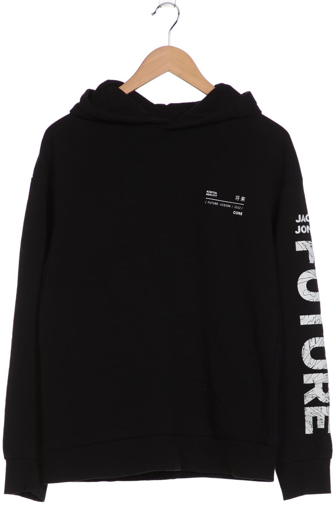 

Jack & Jones Herren Kapuzenpullover, schwarz, Gr. 48