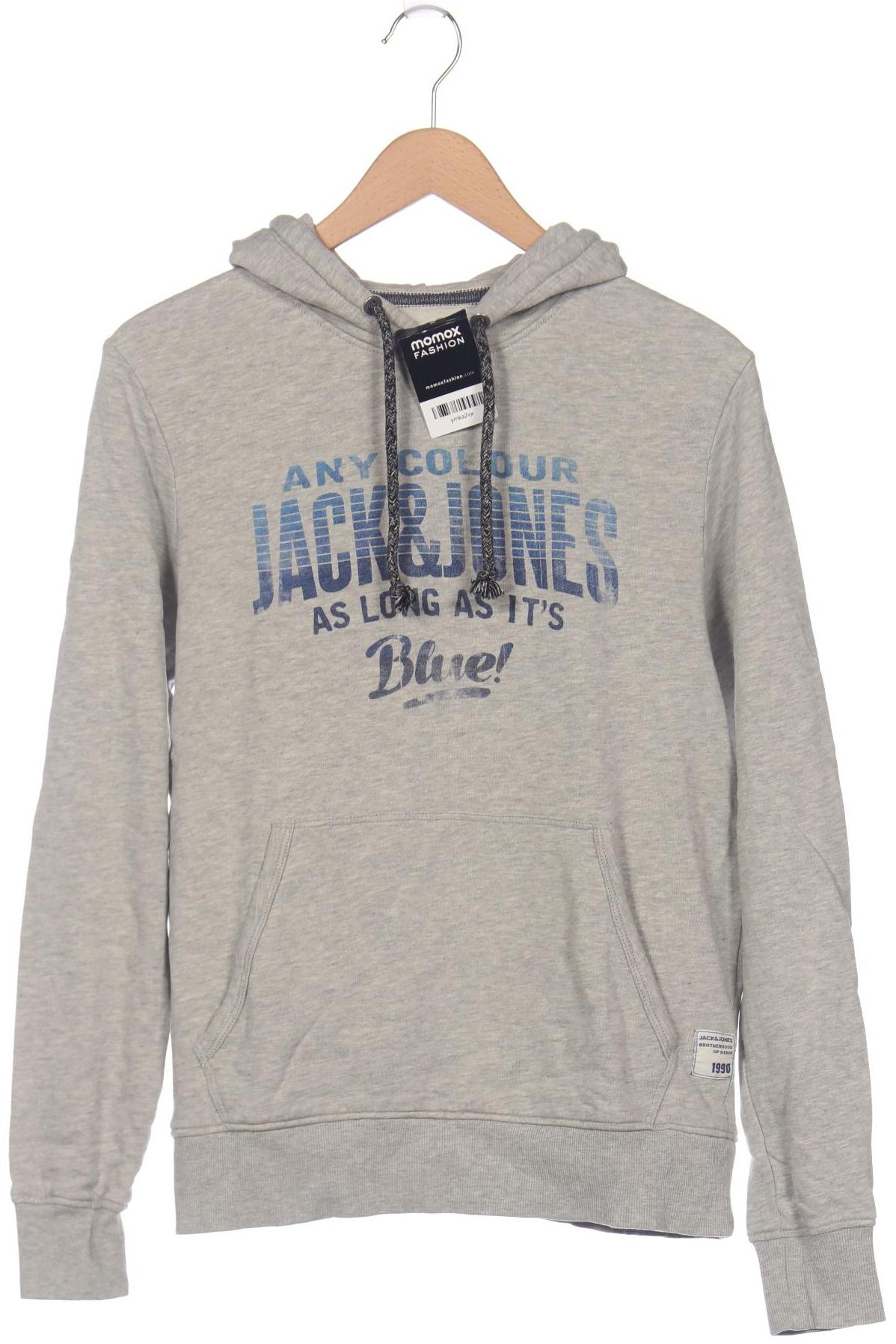 

Jack & Jones Herren Kapuzenpullover, grau, Gr. 46