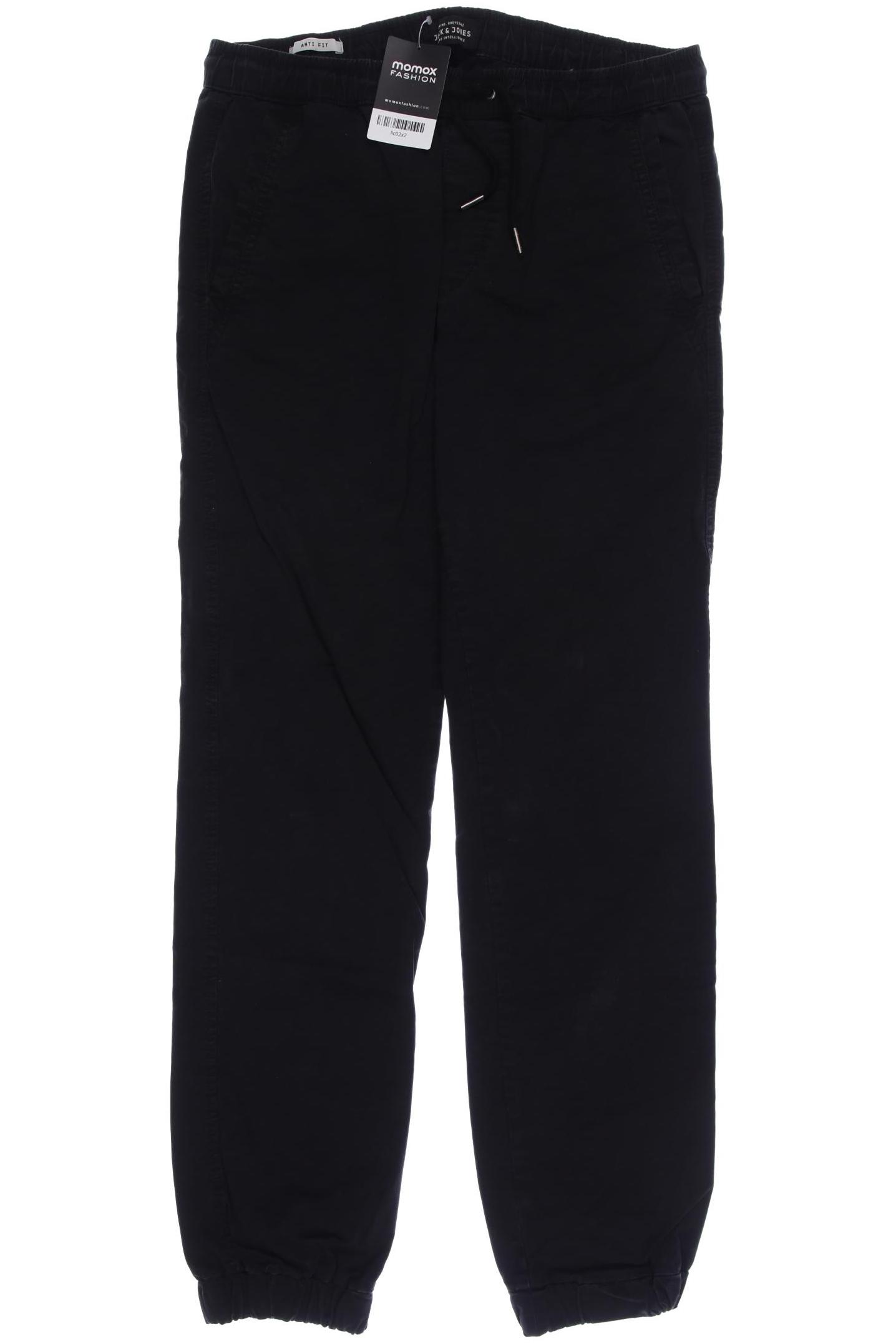 

JACK & JONES Herren Stoffhose, schwarz