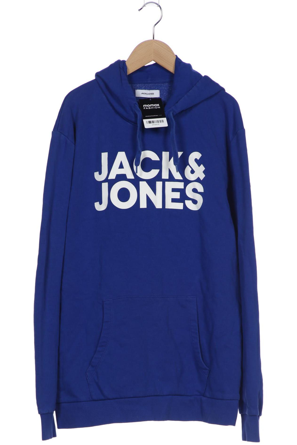 

Jack & Jones Herren Kapuzenpullover, blau, Gr. 54