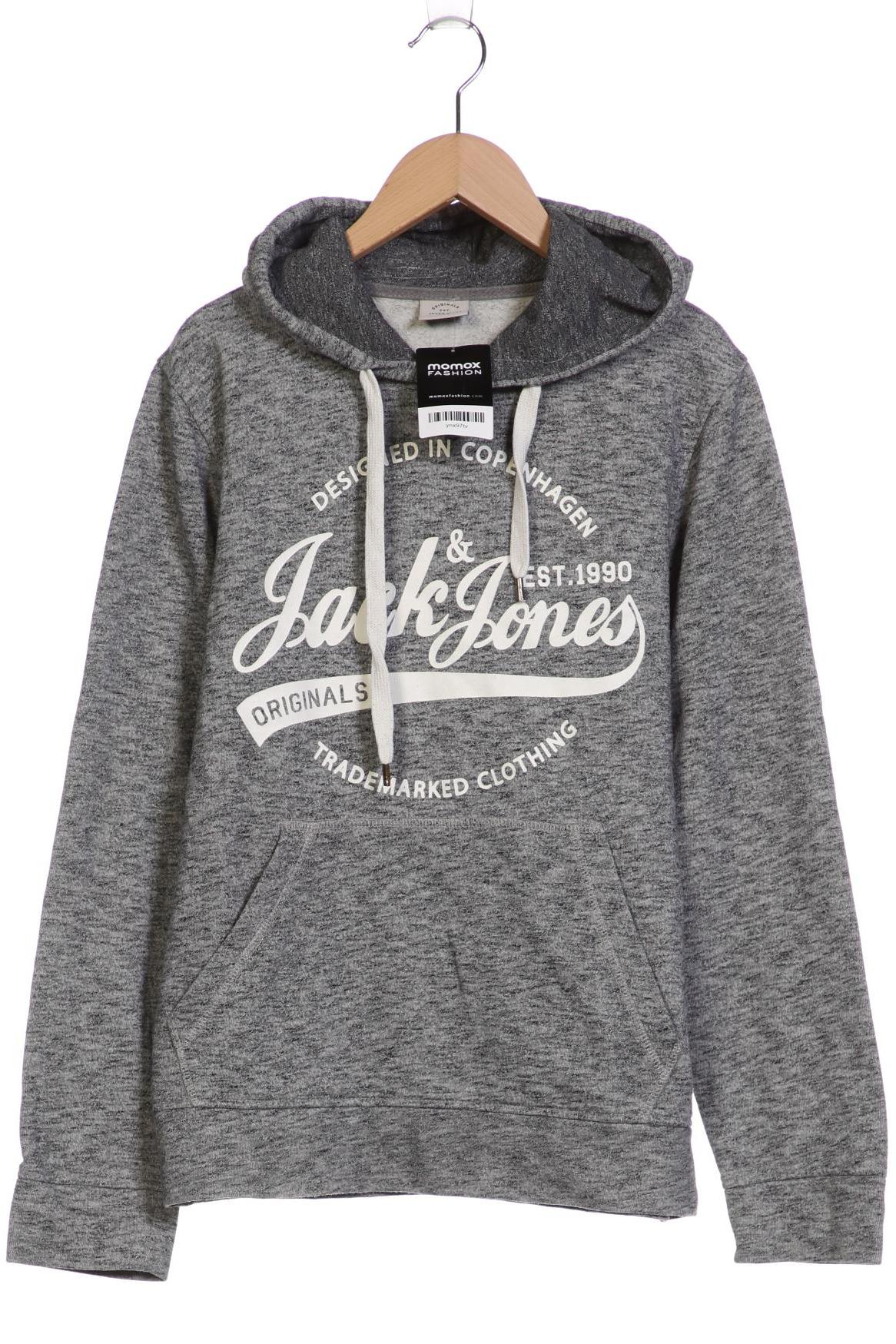 

Jack & Jones Herren Kapuzenpullover, grau, Gr. 44