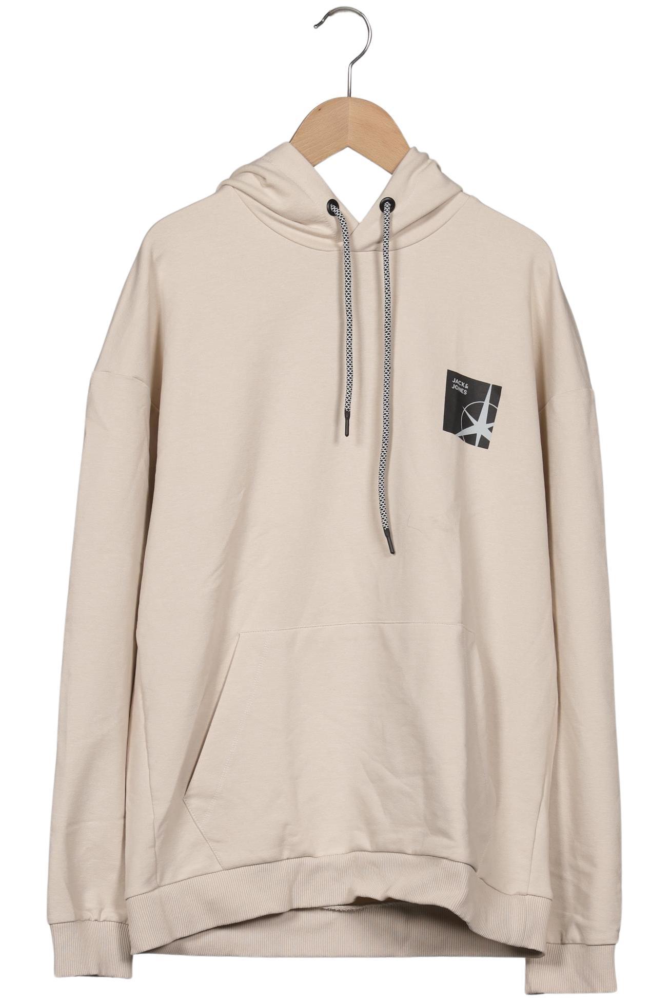 

Jack & Jones Herren Kapuzenpullover, cremeweiß, Gr. 48