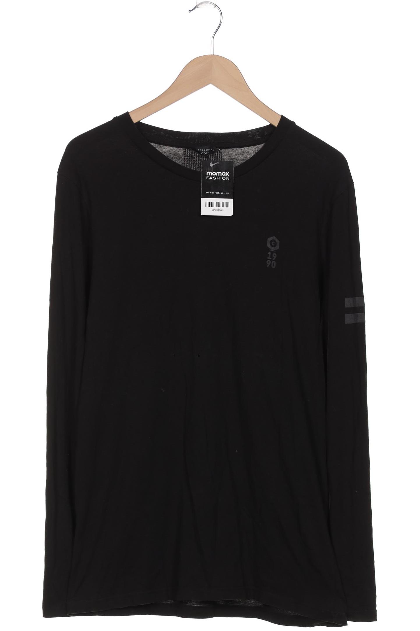 

Jack & Jones Herren Langarmshirt, schwarz, Gr. 52