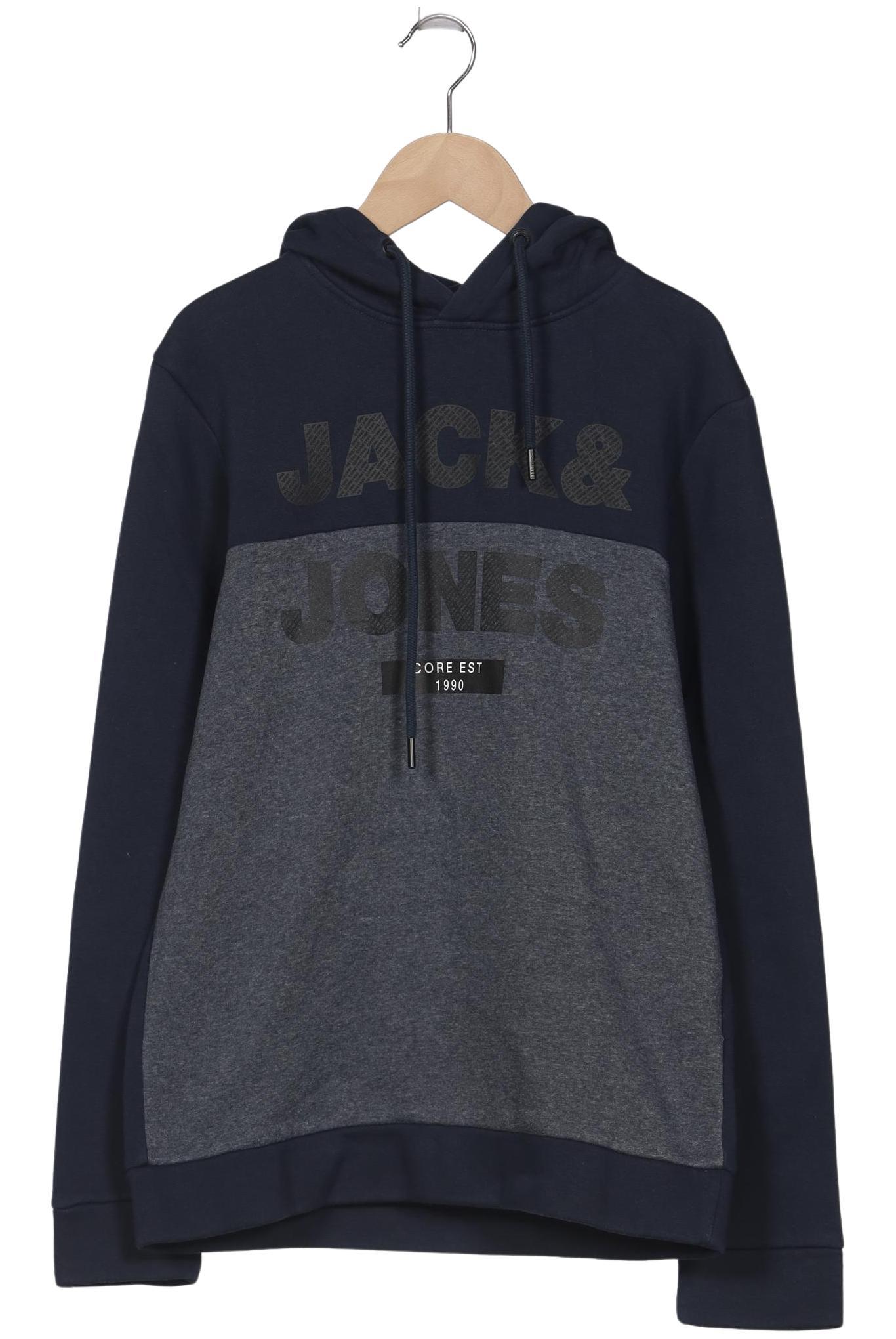 

Jack & Jones Herren Kapuzenpullover, marineblau, Gr. 46