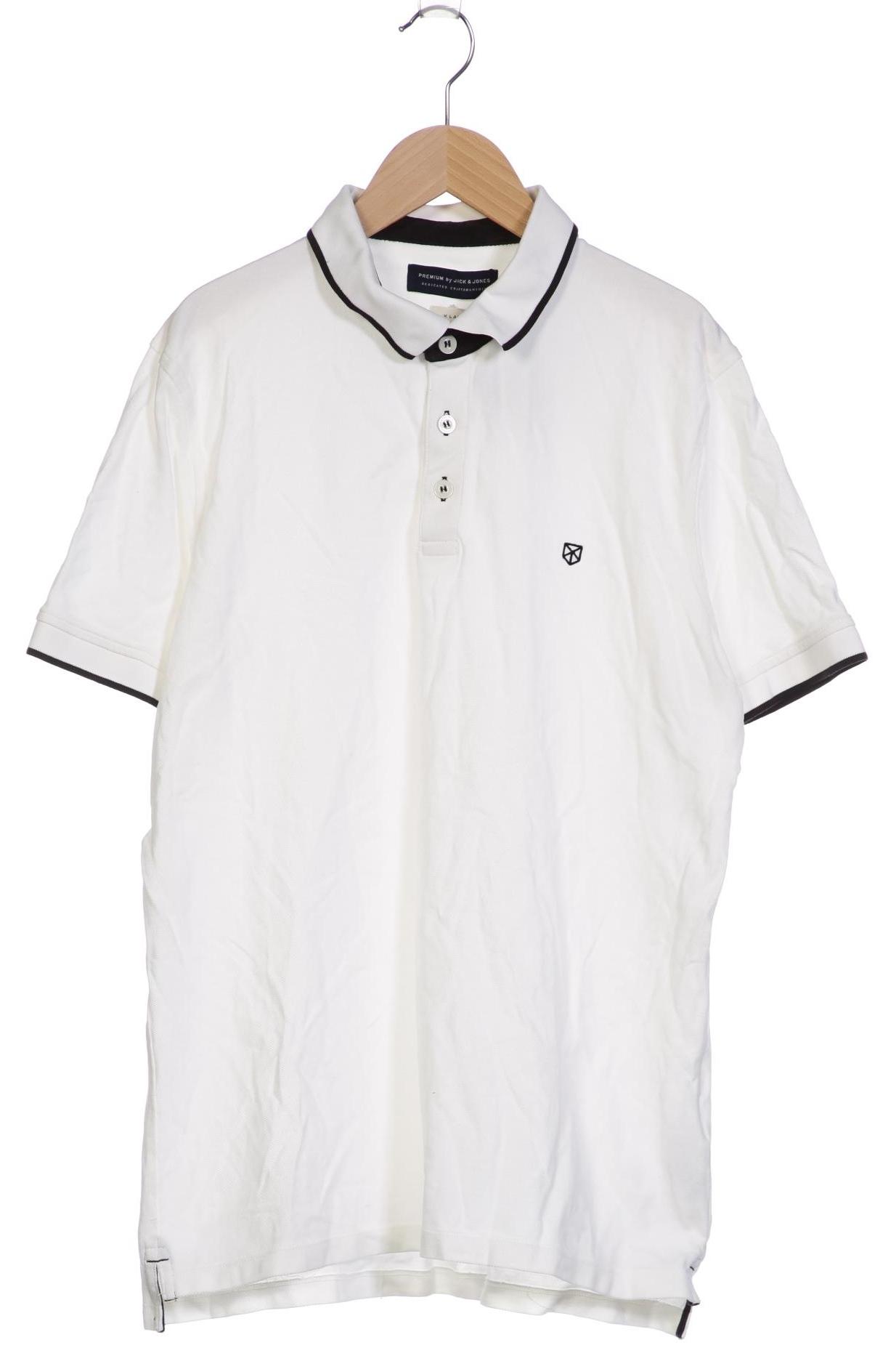 

Jack & Jones Herren Poloshirt, weiß, Gr. 54